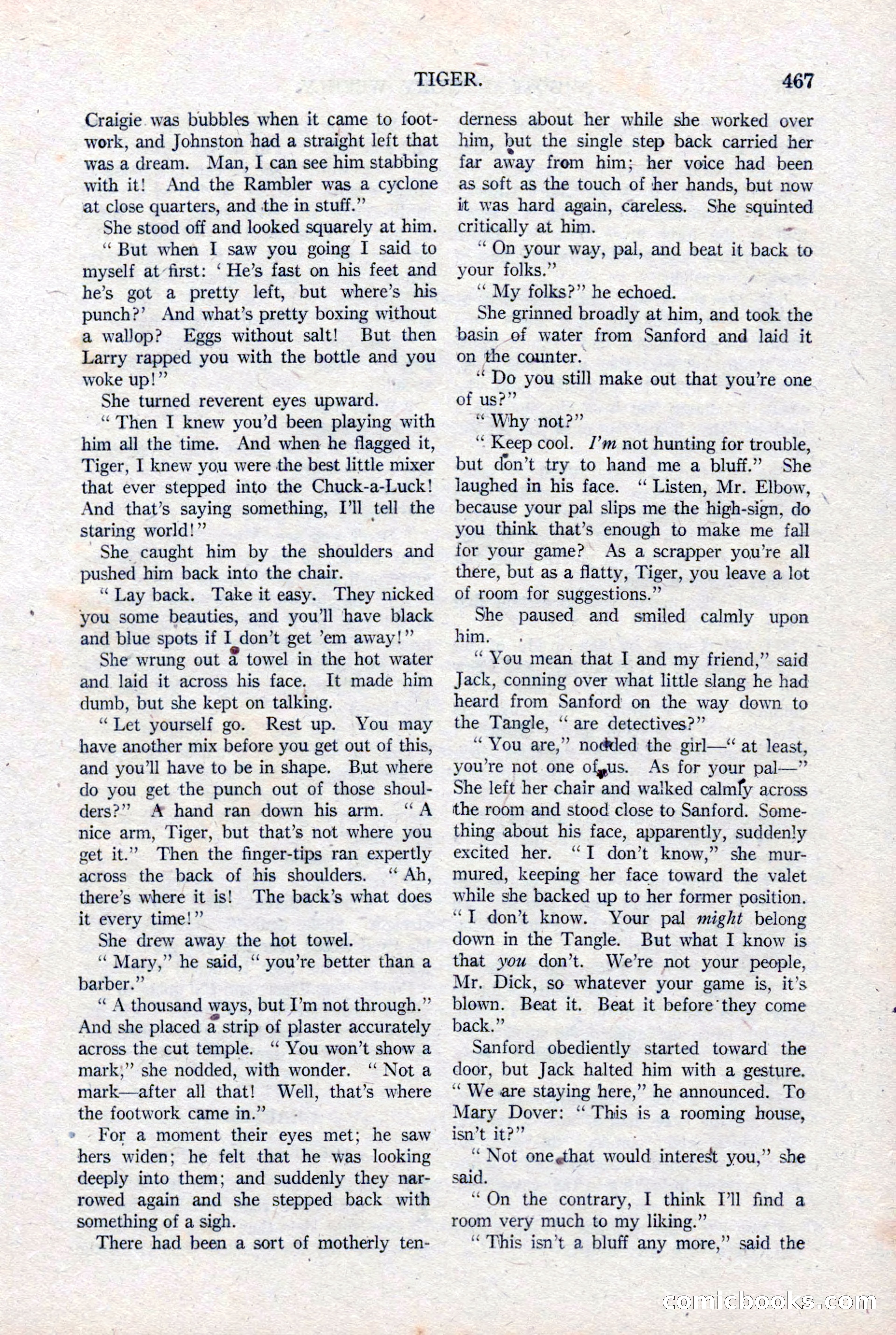 Argosy All-Story Weekly, January 15, 1921 — page 45 of 160