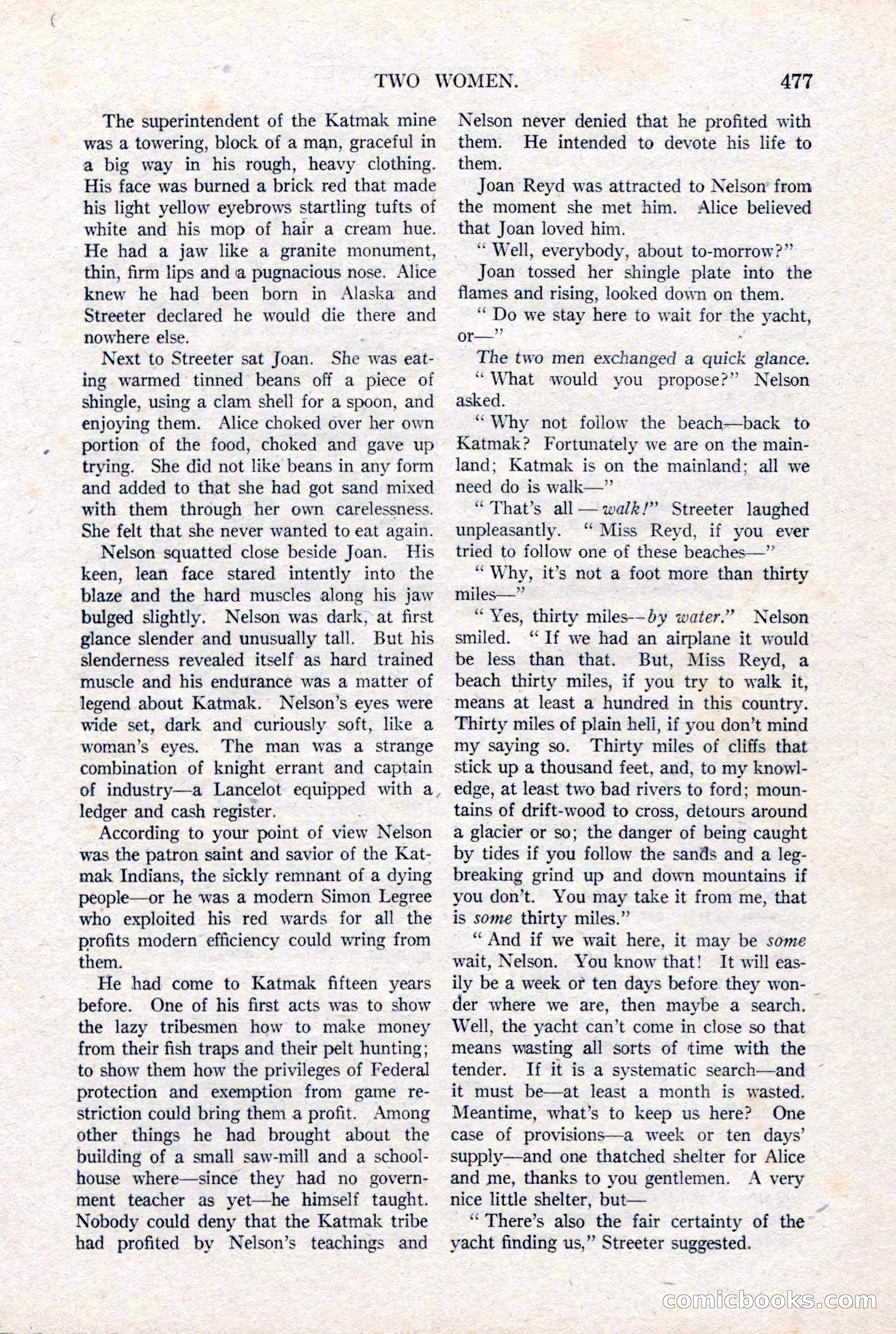 Argosy All-Story Weekly, January 15, 1921 — page 55 of 160
