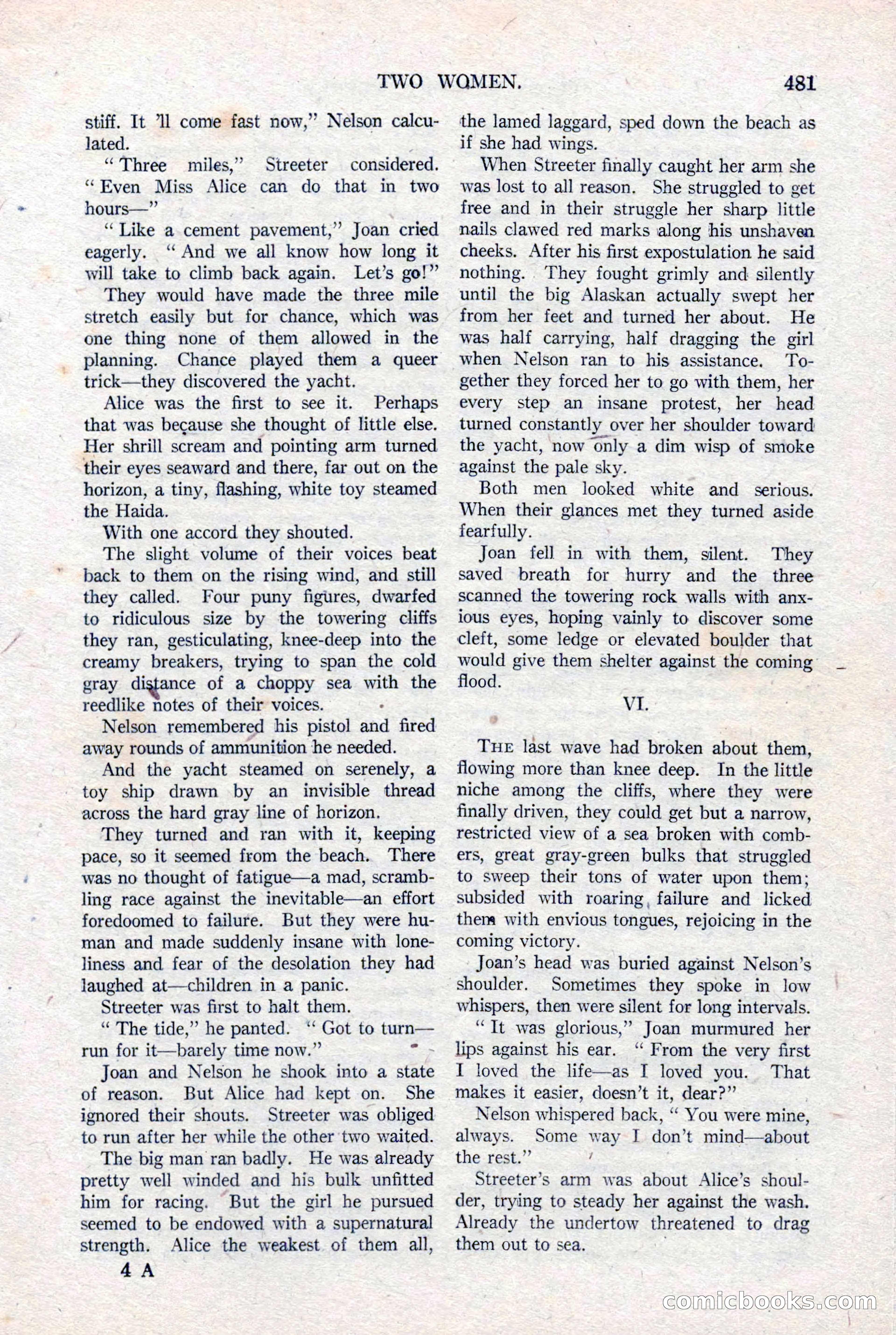 Argosy All-Story Weekly, January 15, 1921 — page 59 of 160