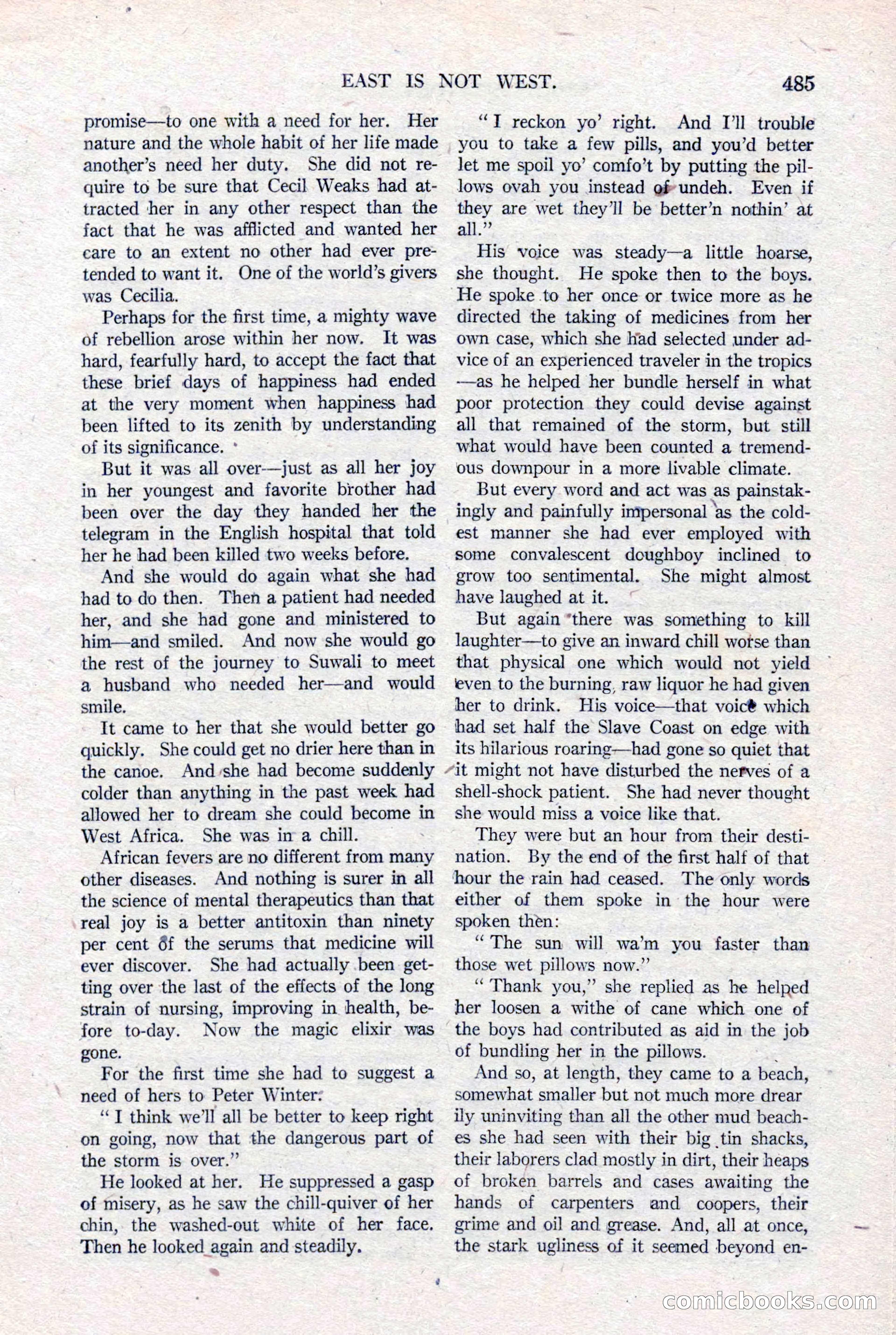Argosy All-Story Weekly, January 15, 1921 — page 63 of 160