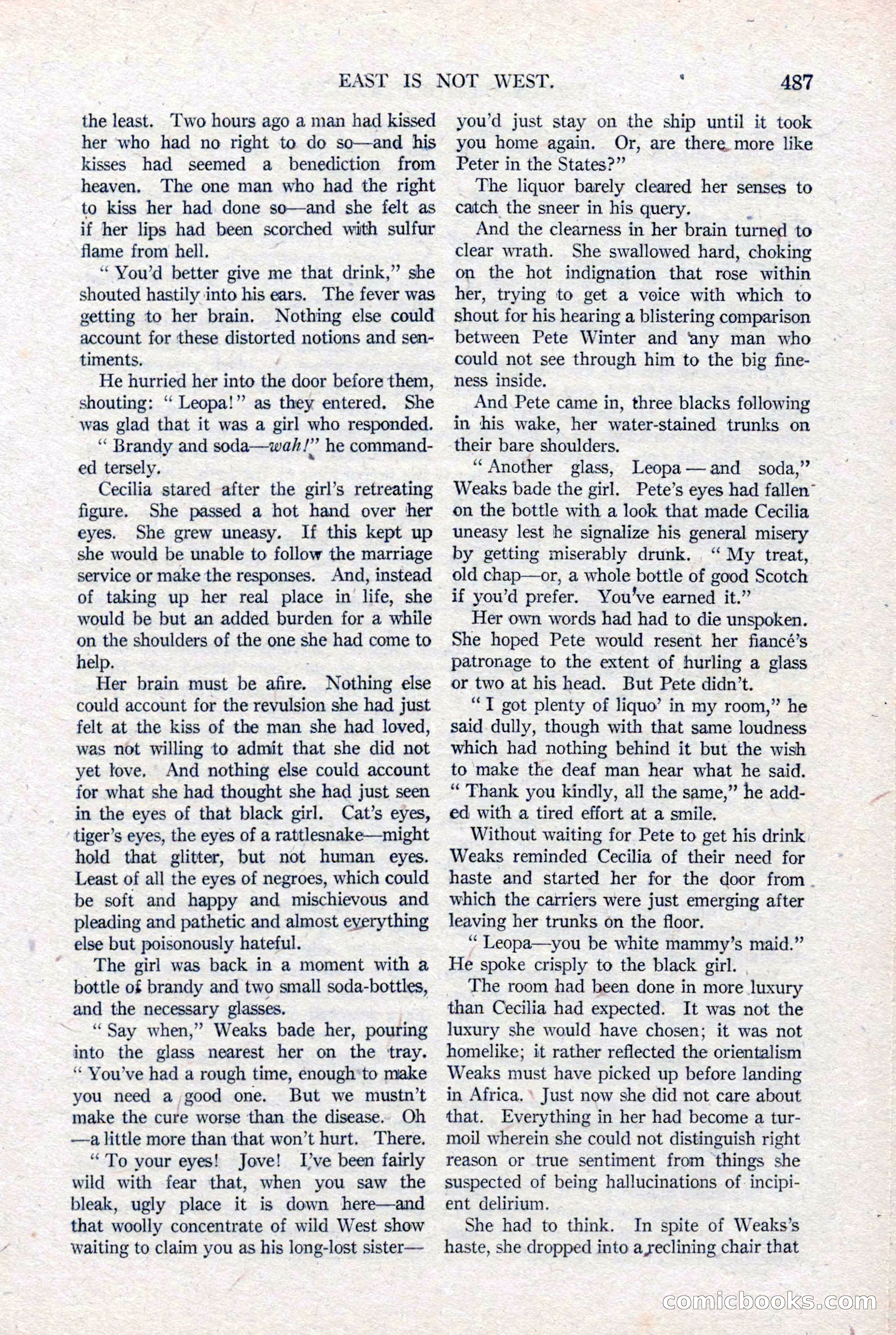 Argosy All-Story Weekly, January 15, 1921 — page 65 of 160
