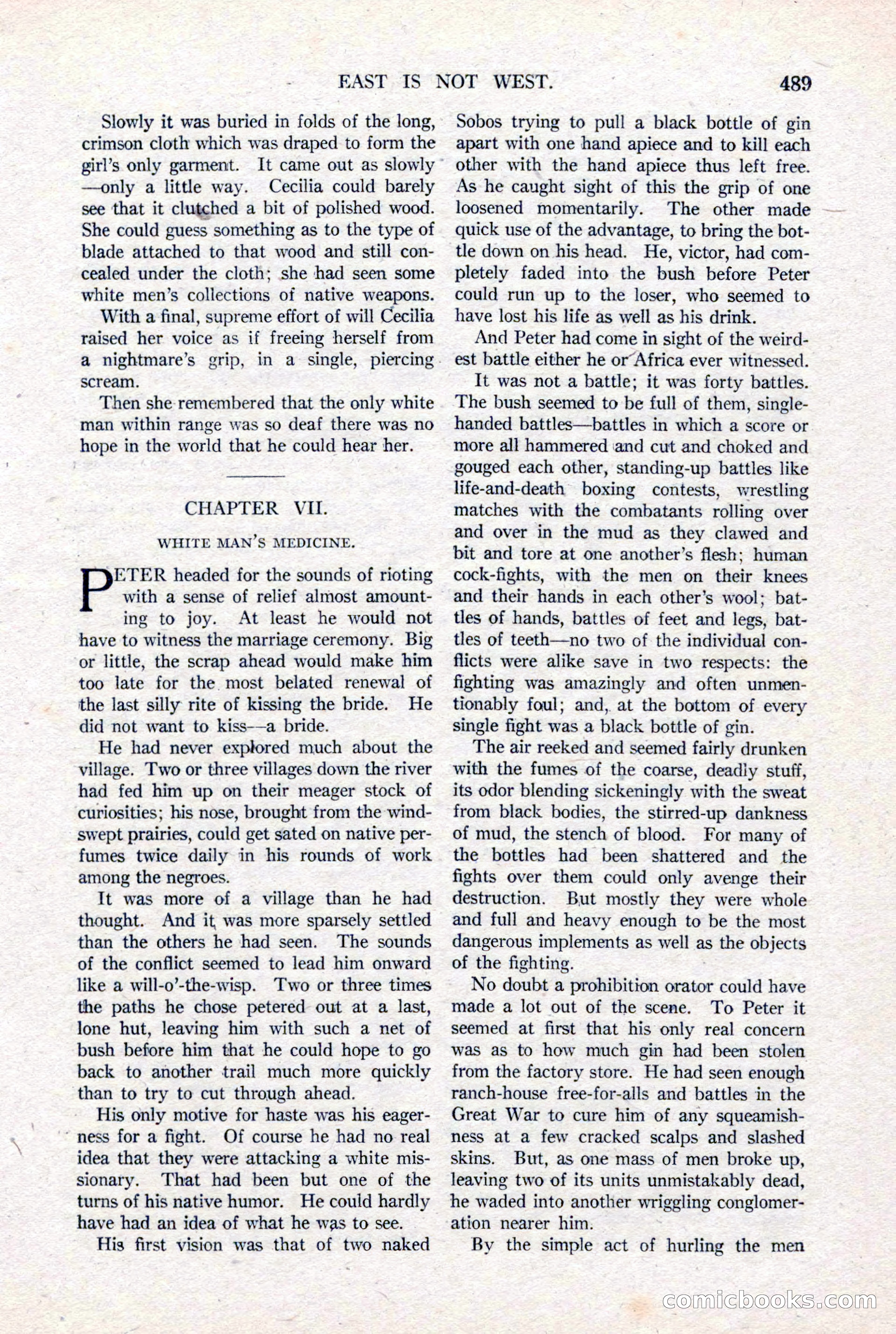 Argosy All-Story Weekly, January 15, 1921 — page 67 of 160