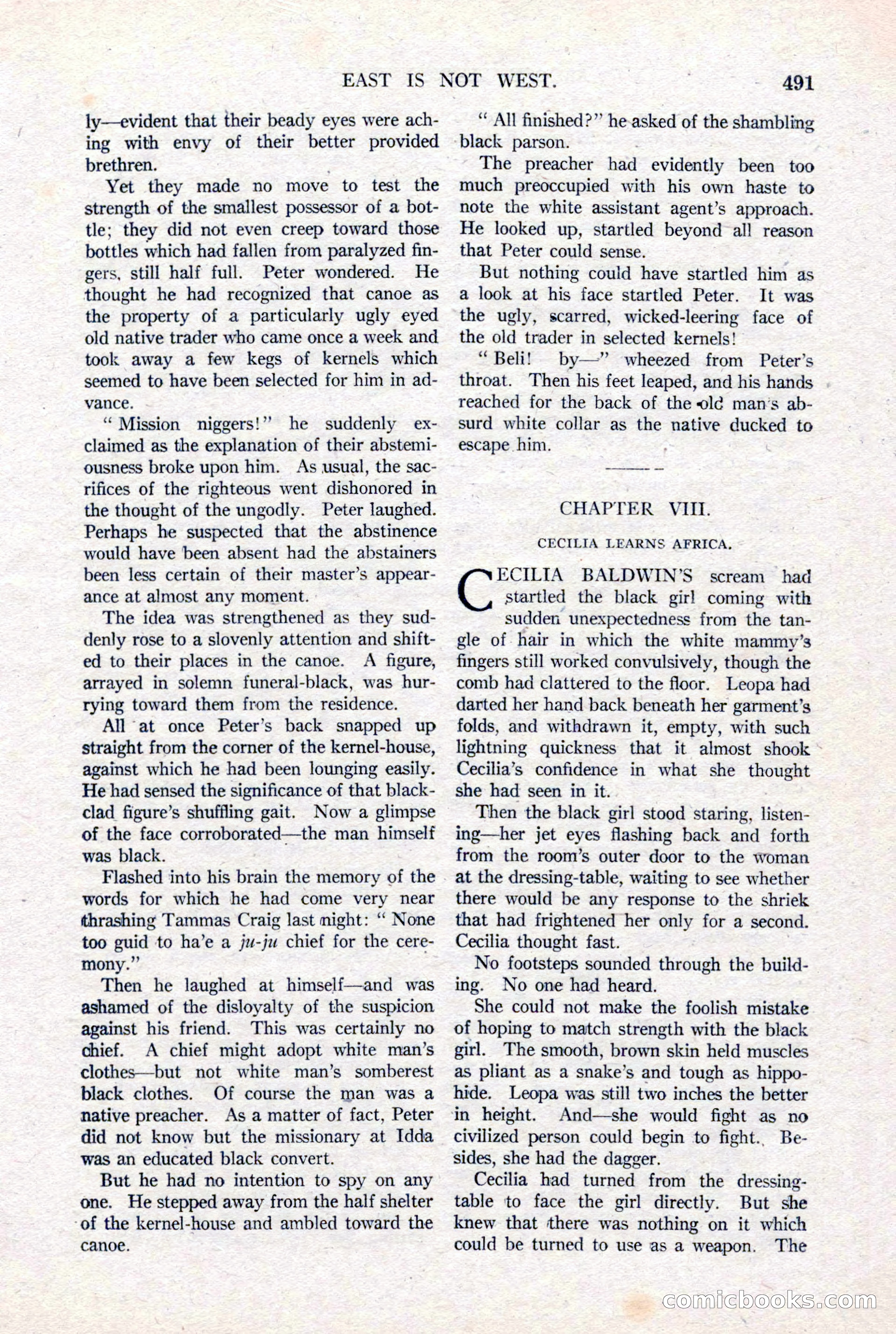 Argosy All-Story Weekly, January 15, 1921 — page 69 of 160