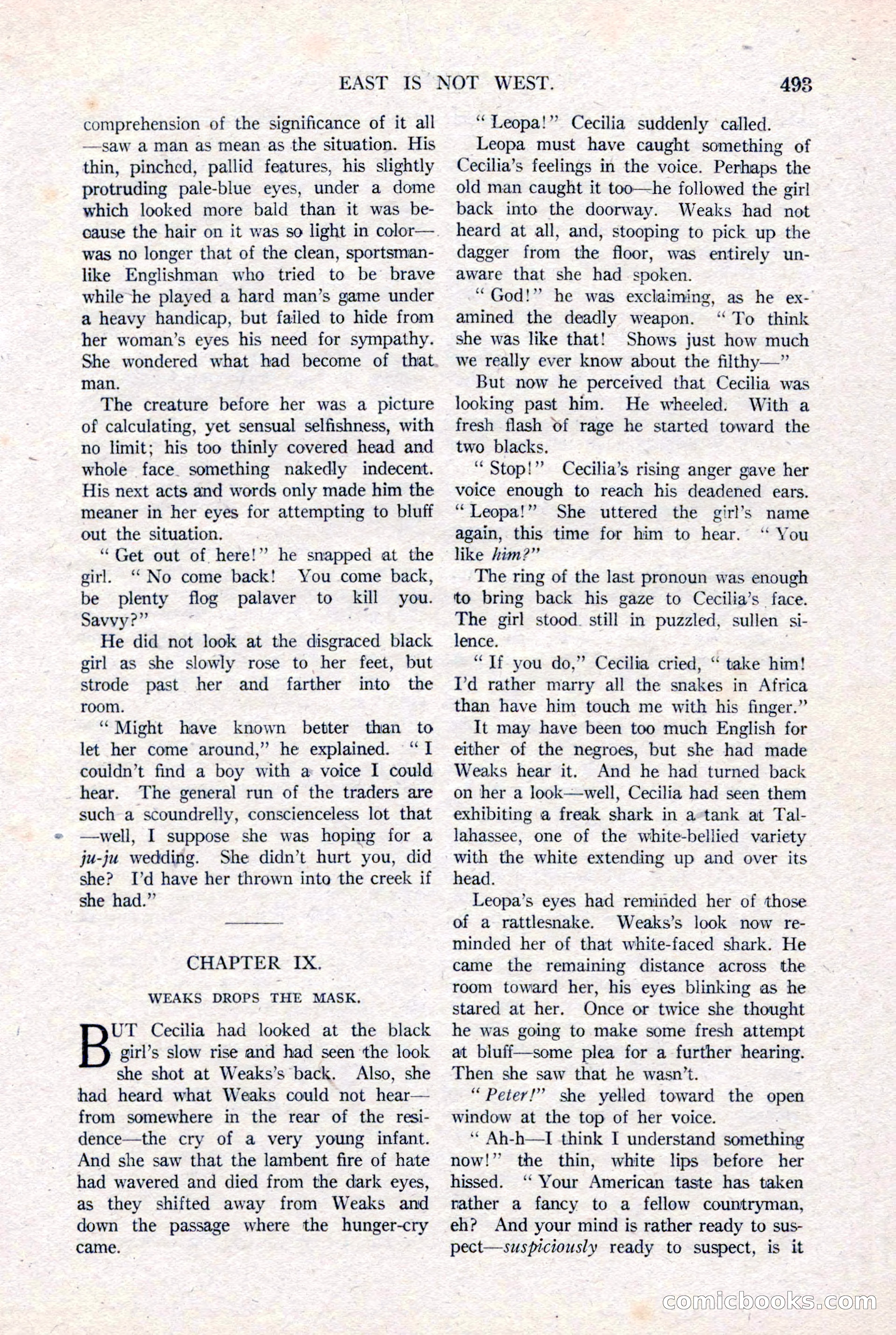 Argosy All-Story Weekly, January 15, 1921 — page 71 of 160