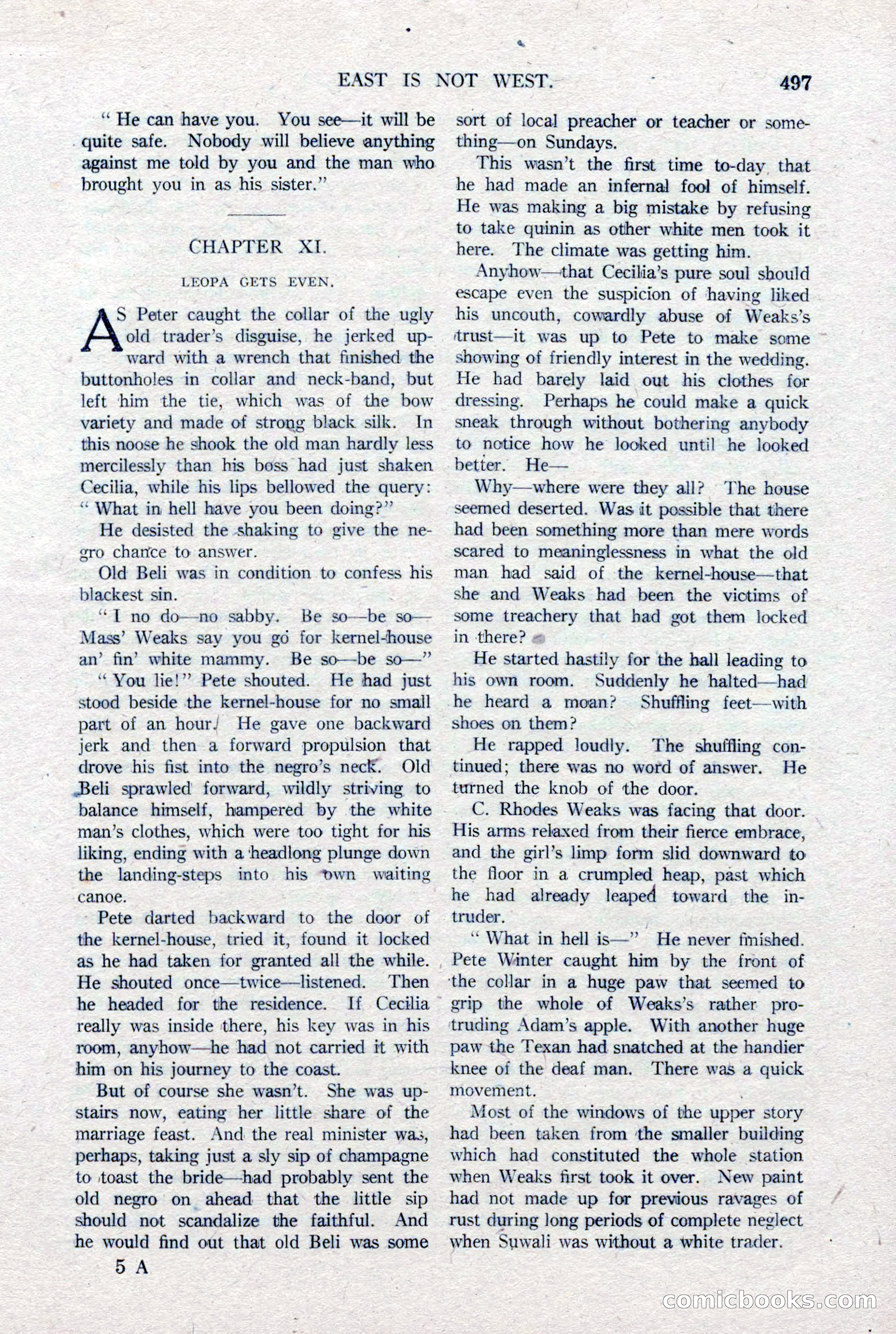 Argosy All-Story Weekly, January 15, 1921 — page 75 of 160