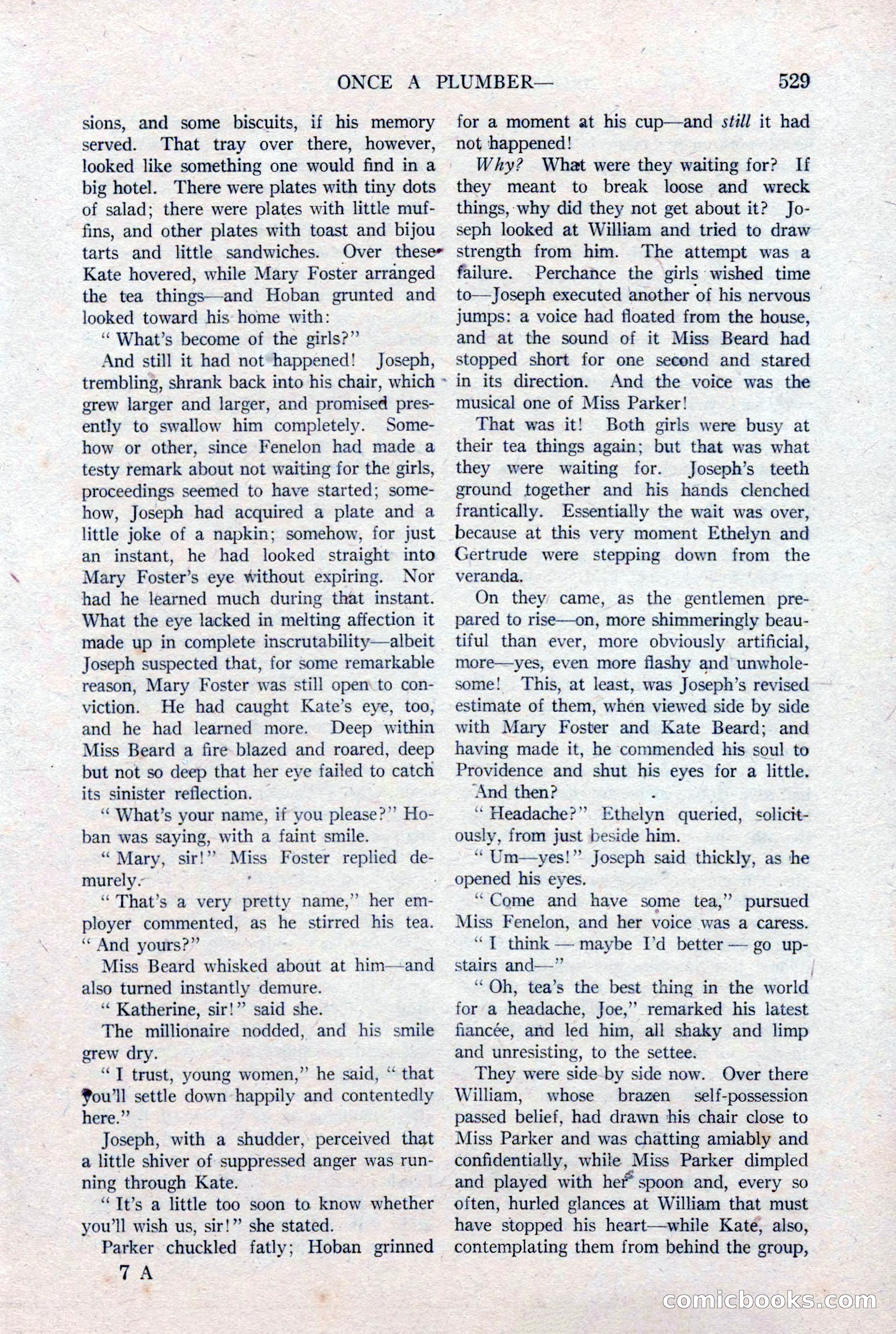 Argosy All-Story Weekly, January 15, 1921 — page 107 of 160