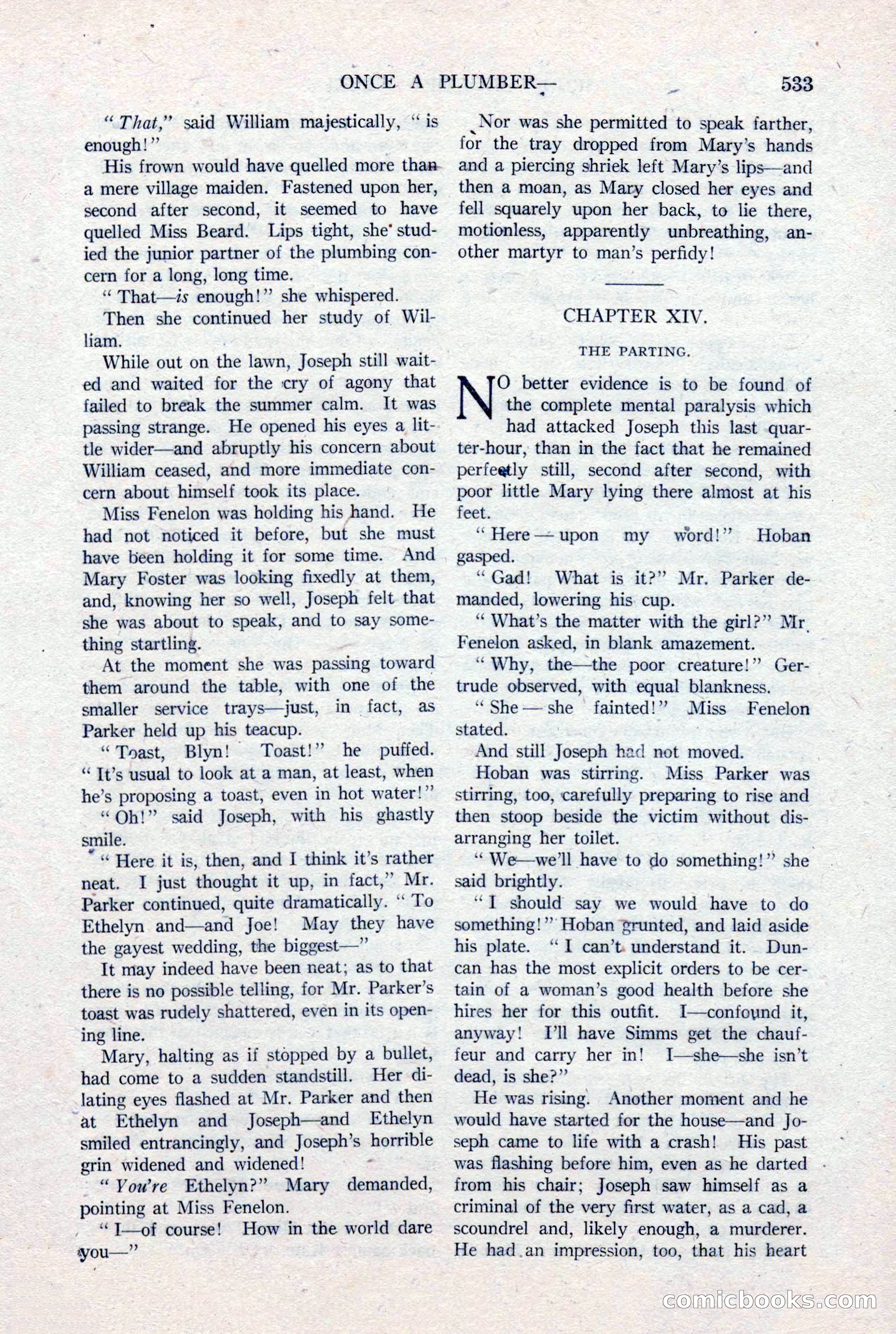 Argosy All-Story Weekly, January 15, 1921 — page 111 of 160
