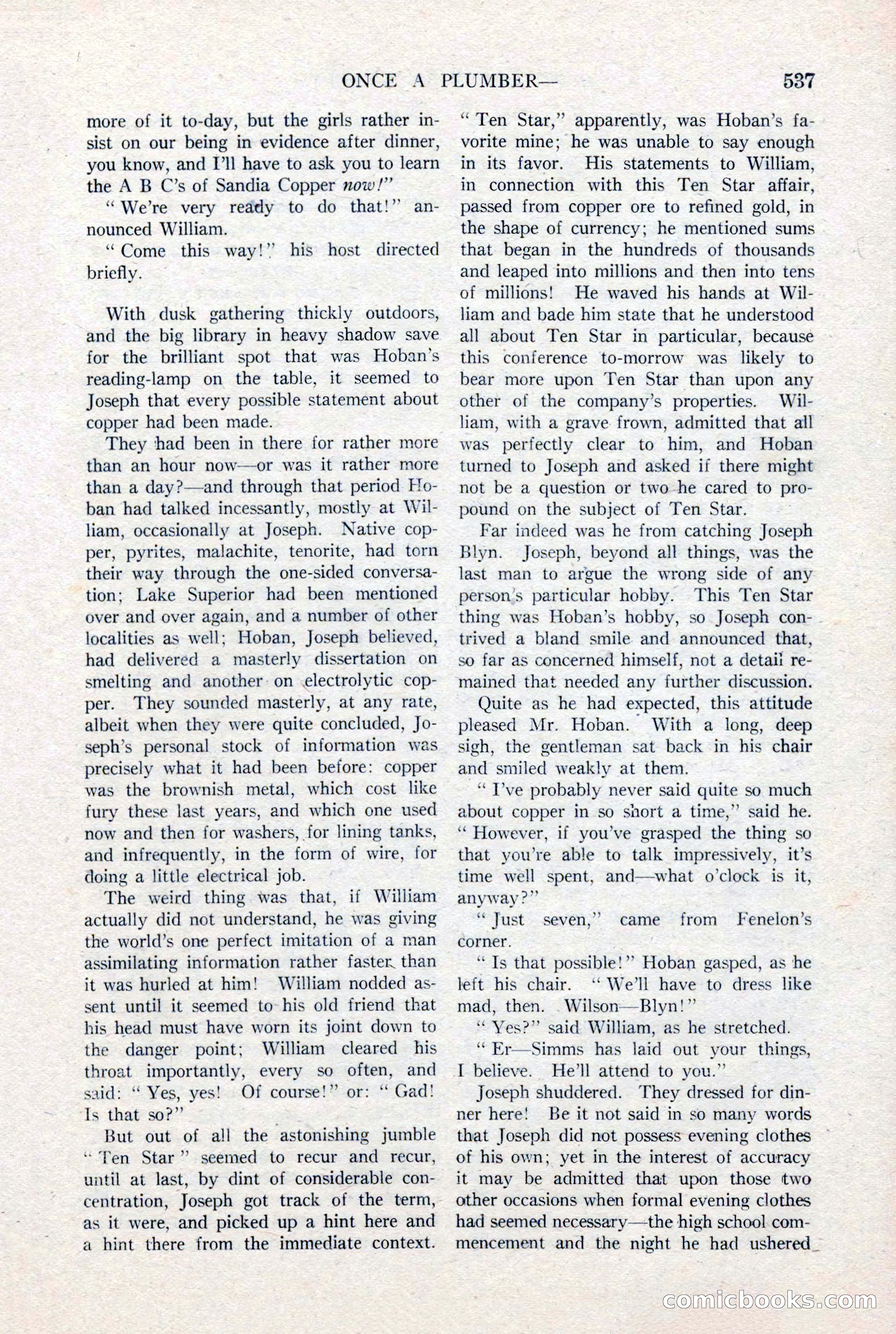 Argosy All-Story Weekly, January 15, 1921 — page 115 of 160