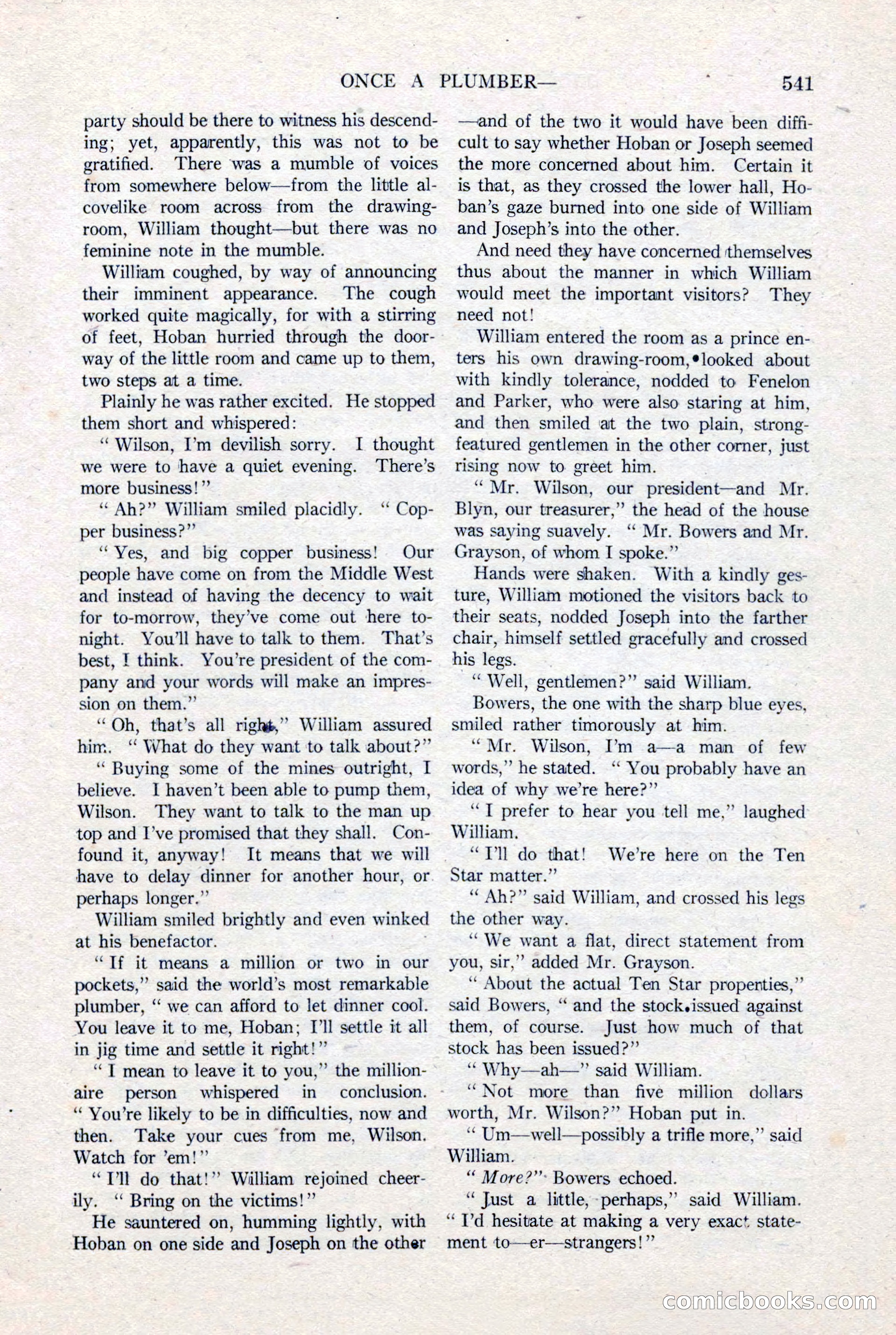Argosy All-Story Weekly, January 15, 1921 — page 119 of 160