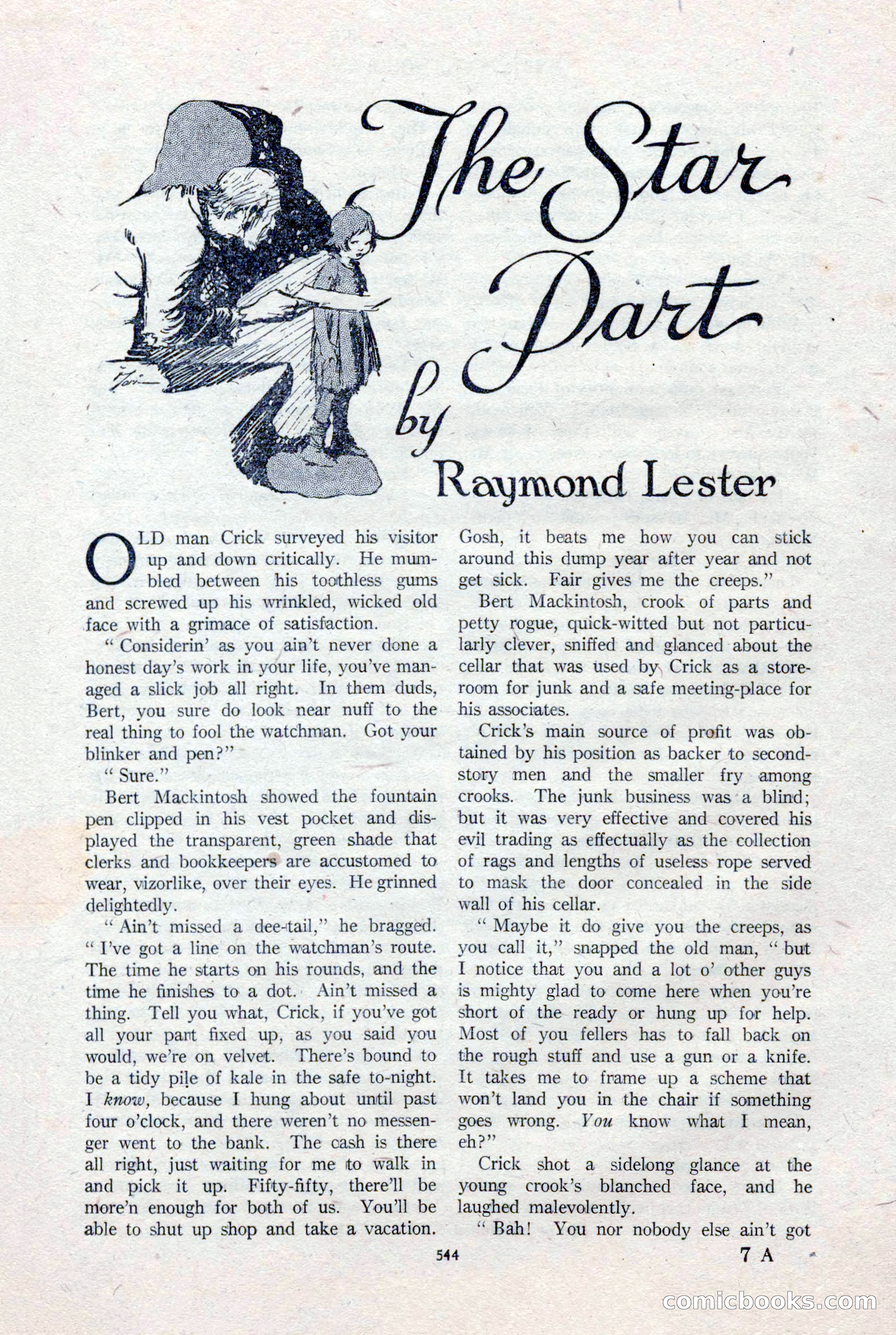 Argosy All-Story Weekly, January 15, 1921 — page 122 of 160
