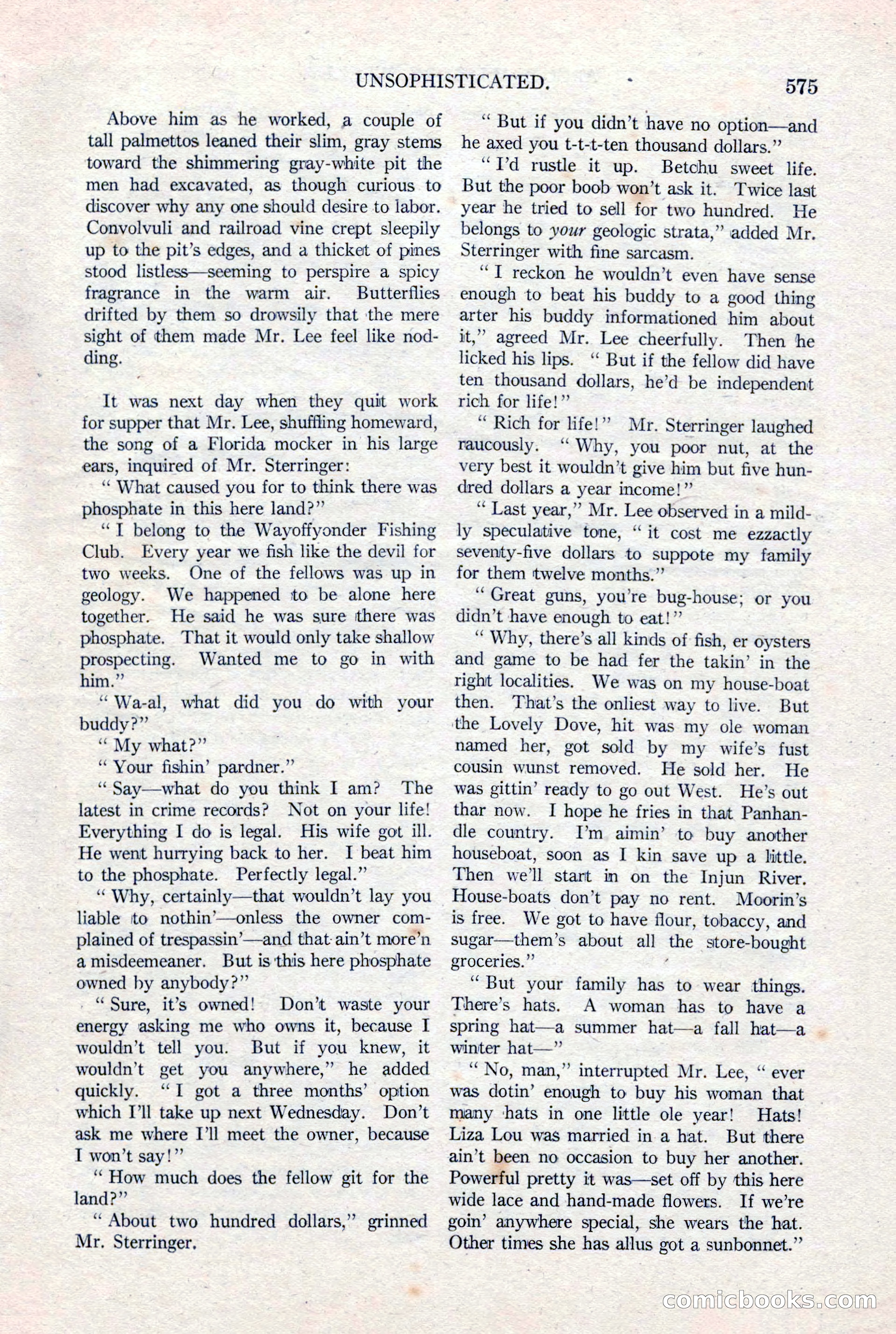 Argosy All-Story Weekly, January 15, 1921 — page 153 of 160