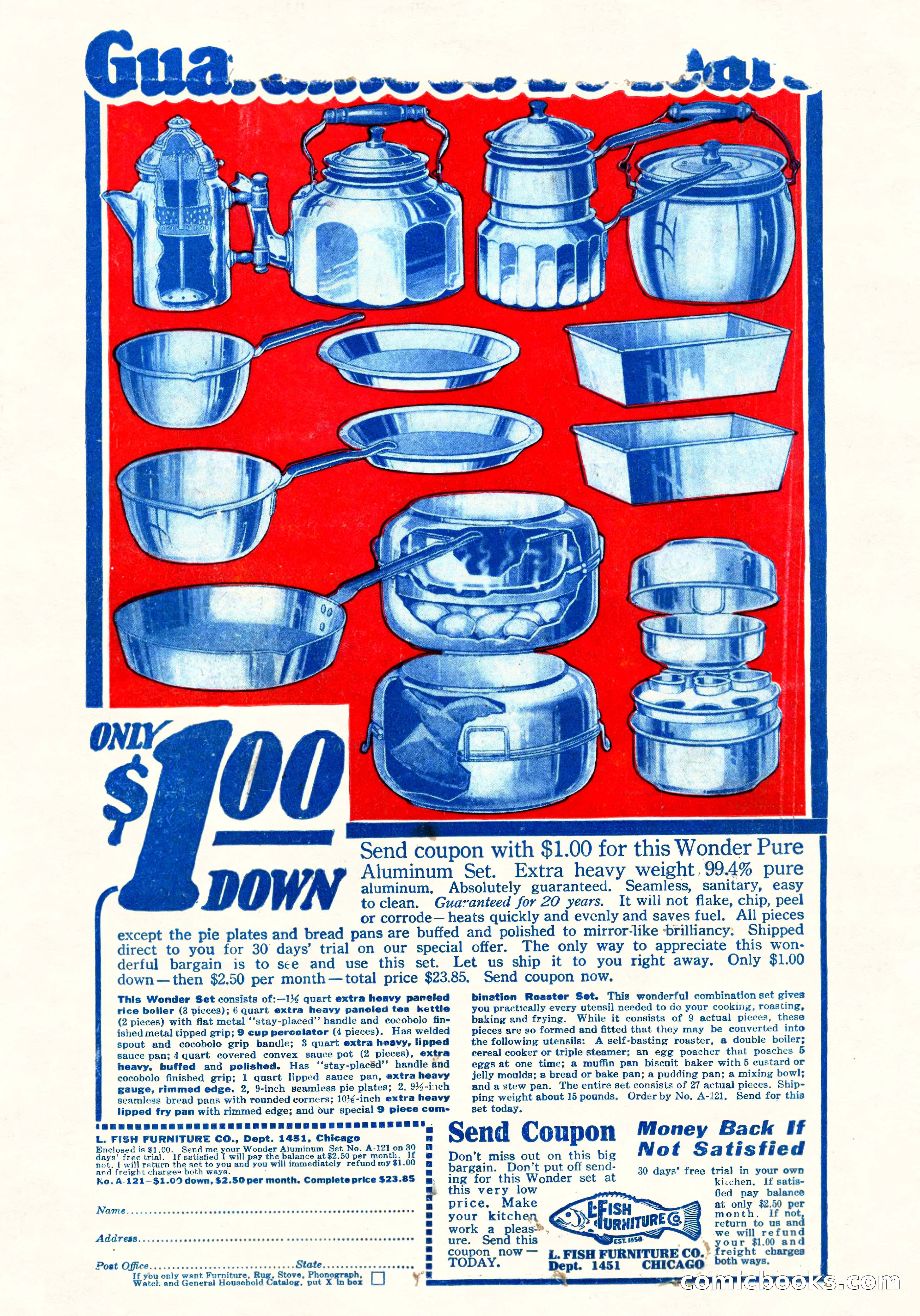 Argosy All-Story Weekly, January 15, 1921 — page 160 of 160