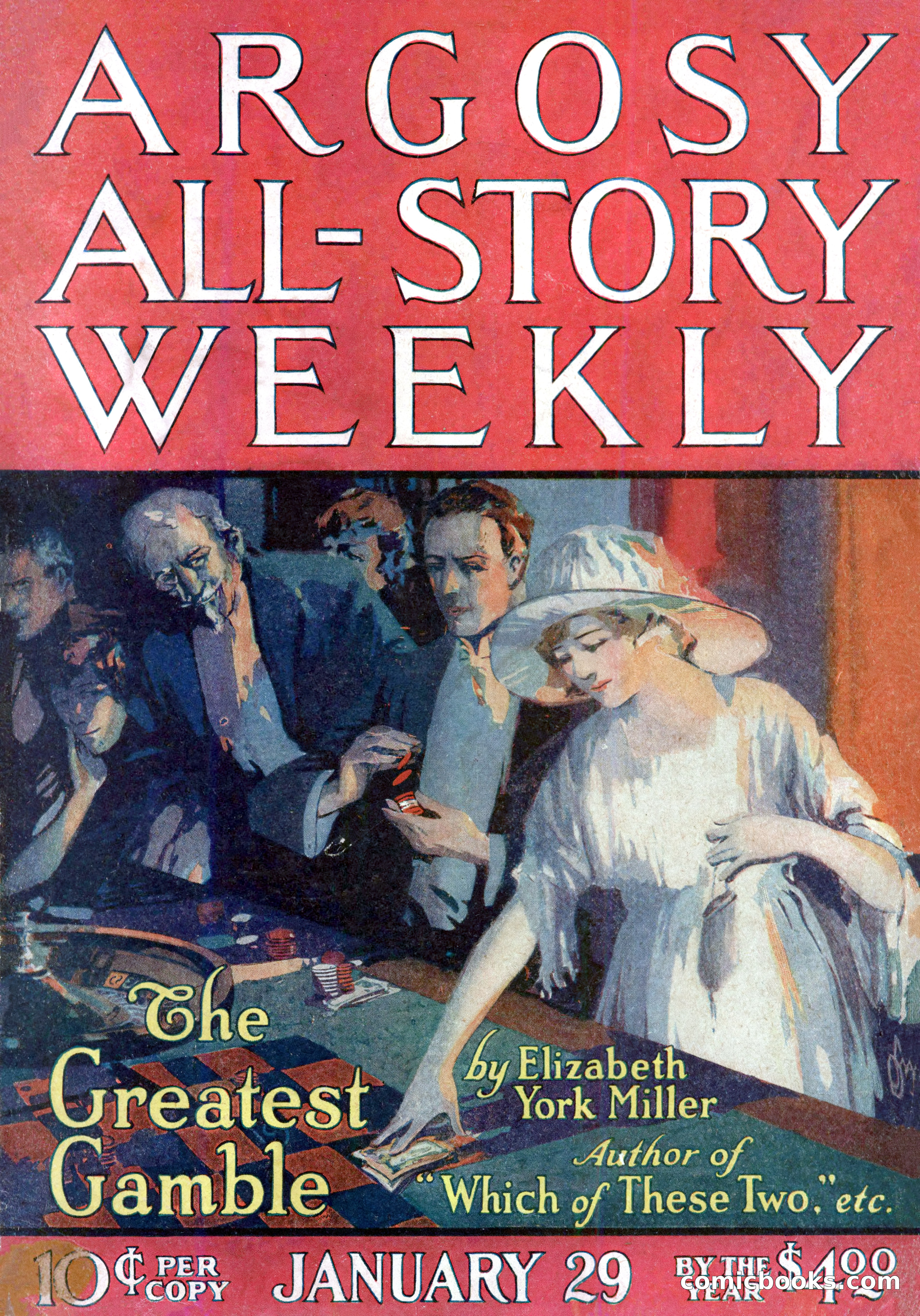 Argosy All-Story Weekly, January 29, 1923 — page 1 of 156
