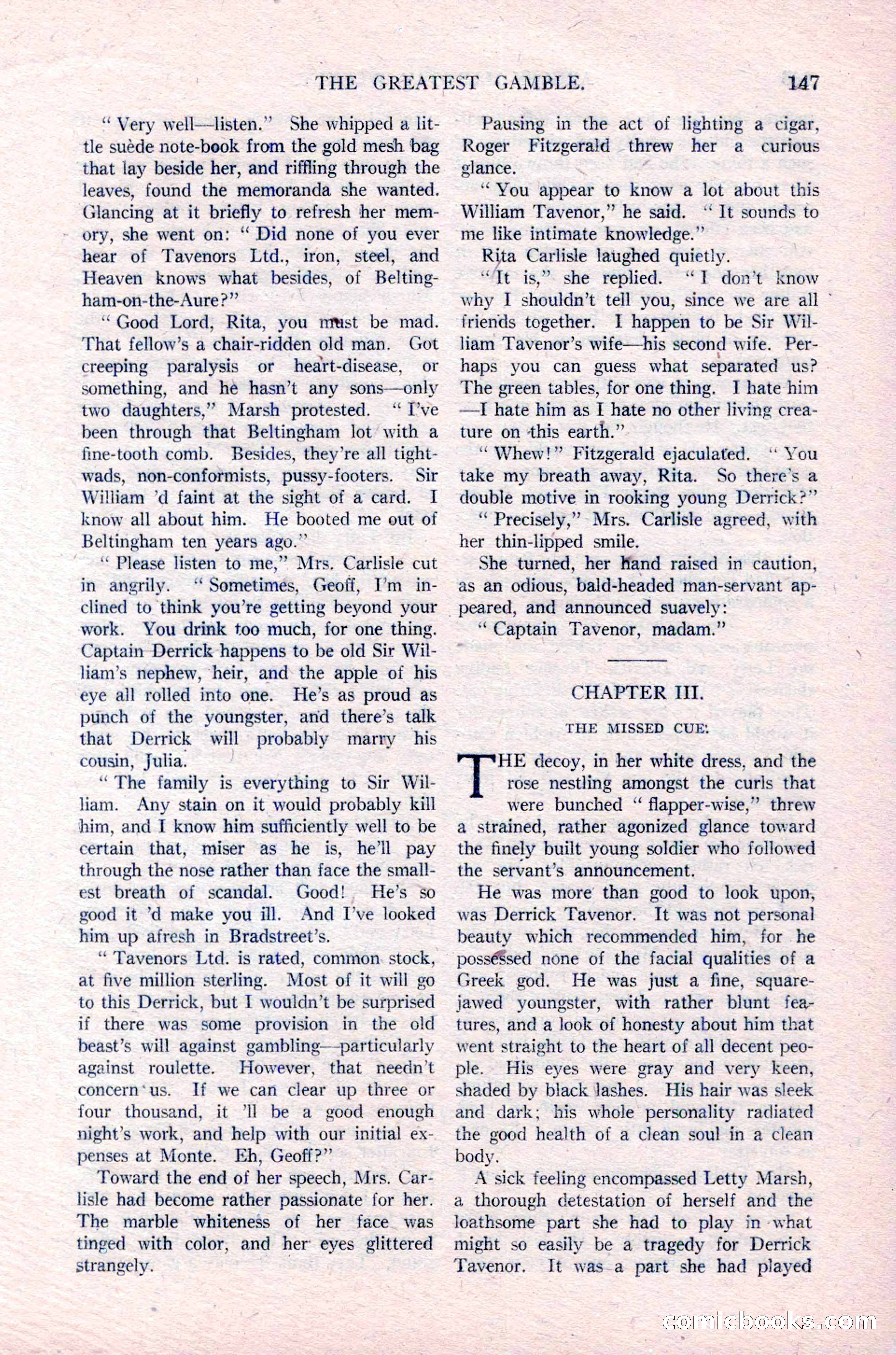 Argosy All-Story Weekly, January 29, 1923 — page 13 of 156
