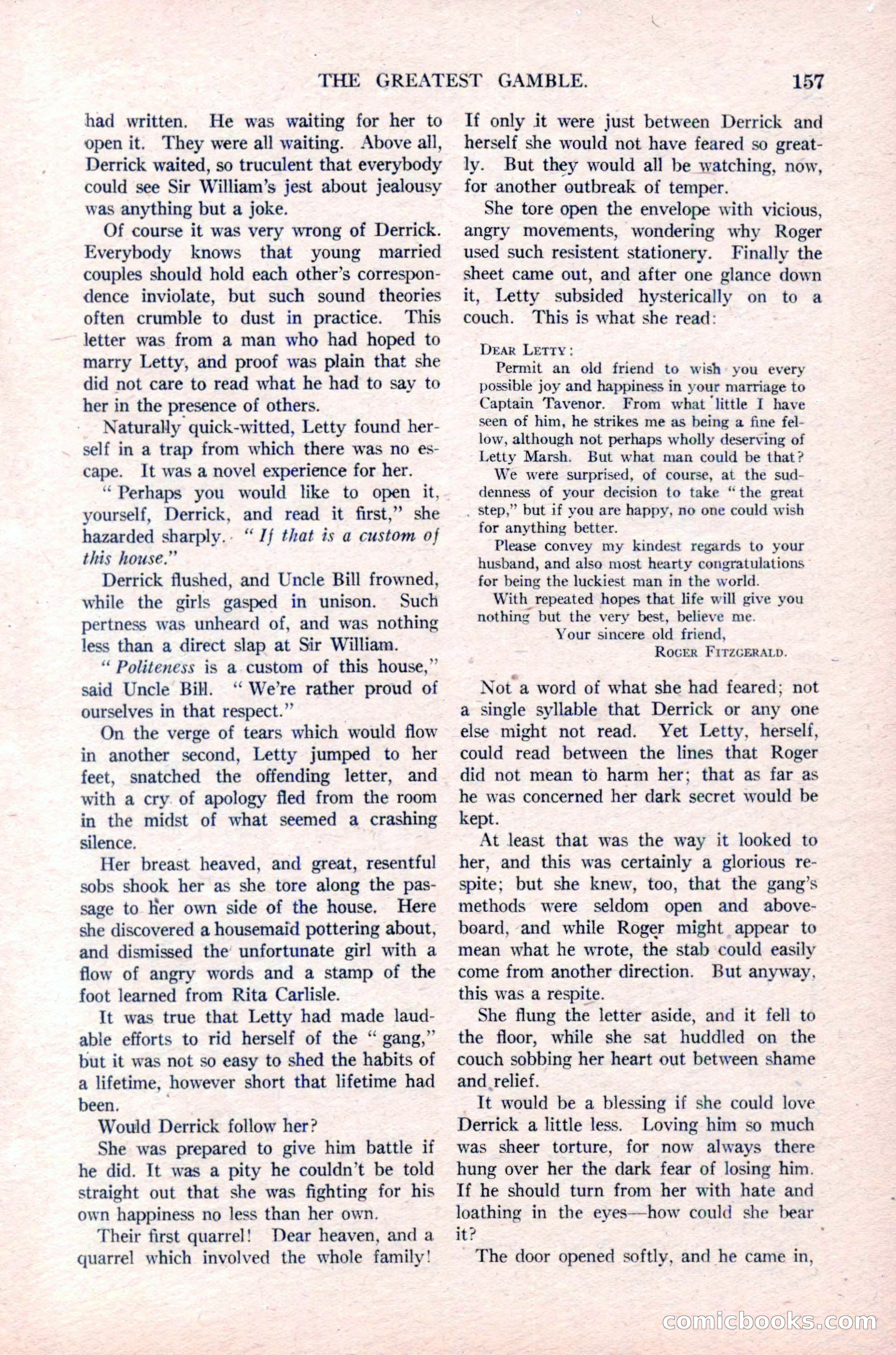 Argosy All-Story Weekly, January 29, 1923 — page 23 of 156