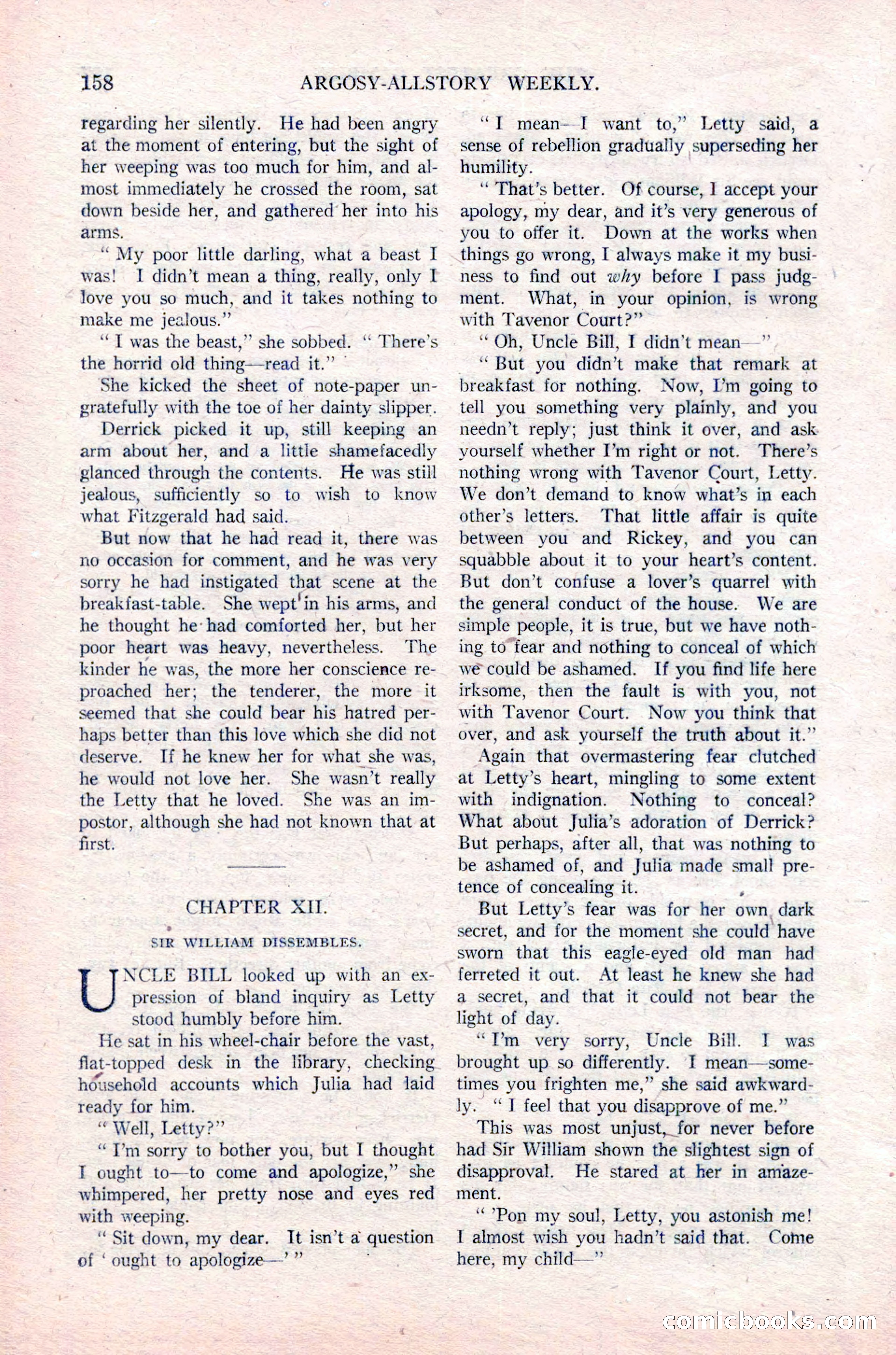 Argosy All-Story Weekly, January 29, 1923 — page 24 of 156