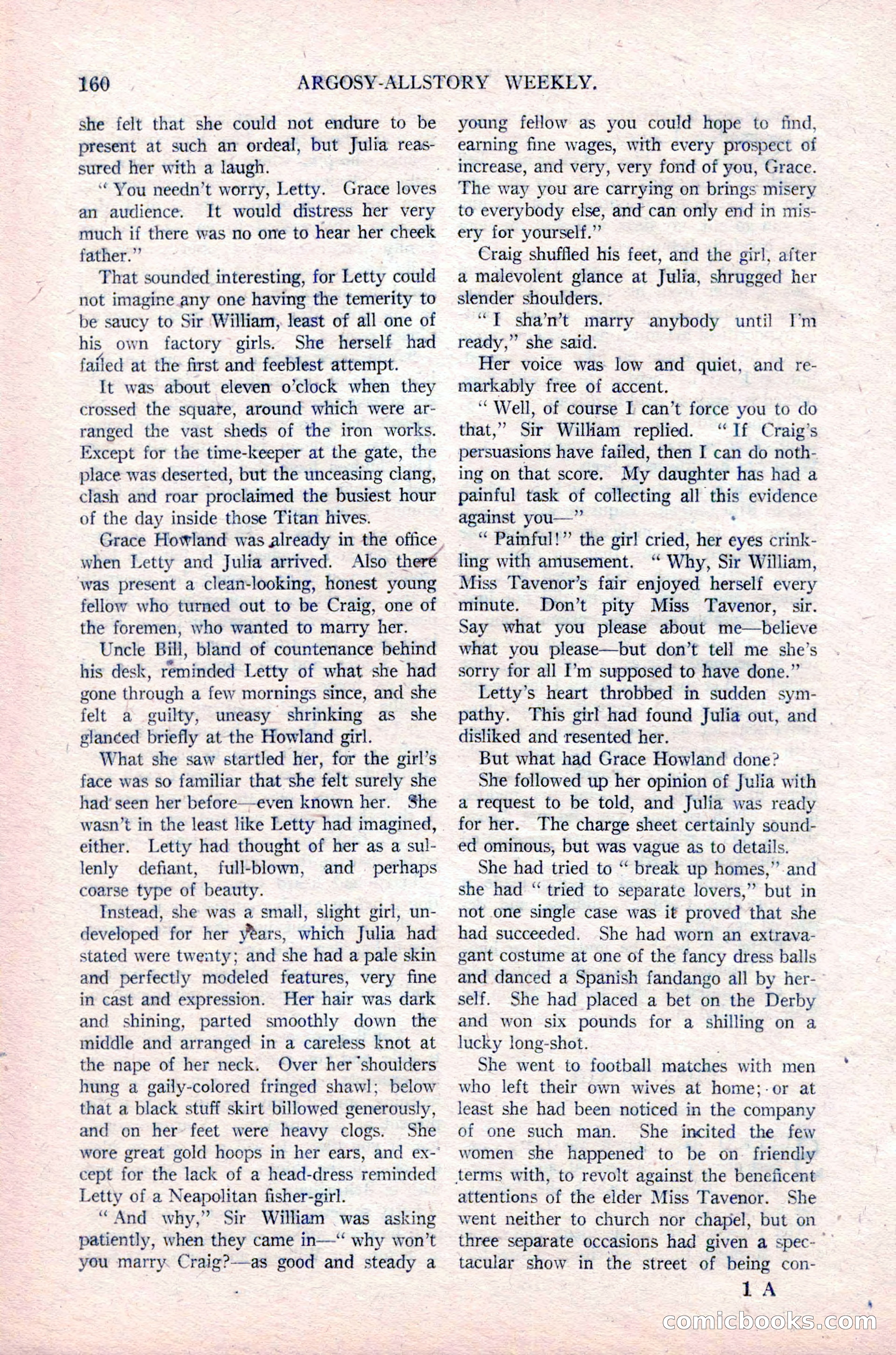 Argosy All-Story Weekly, January 29, 1923 — page 26 of 156