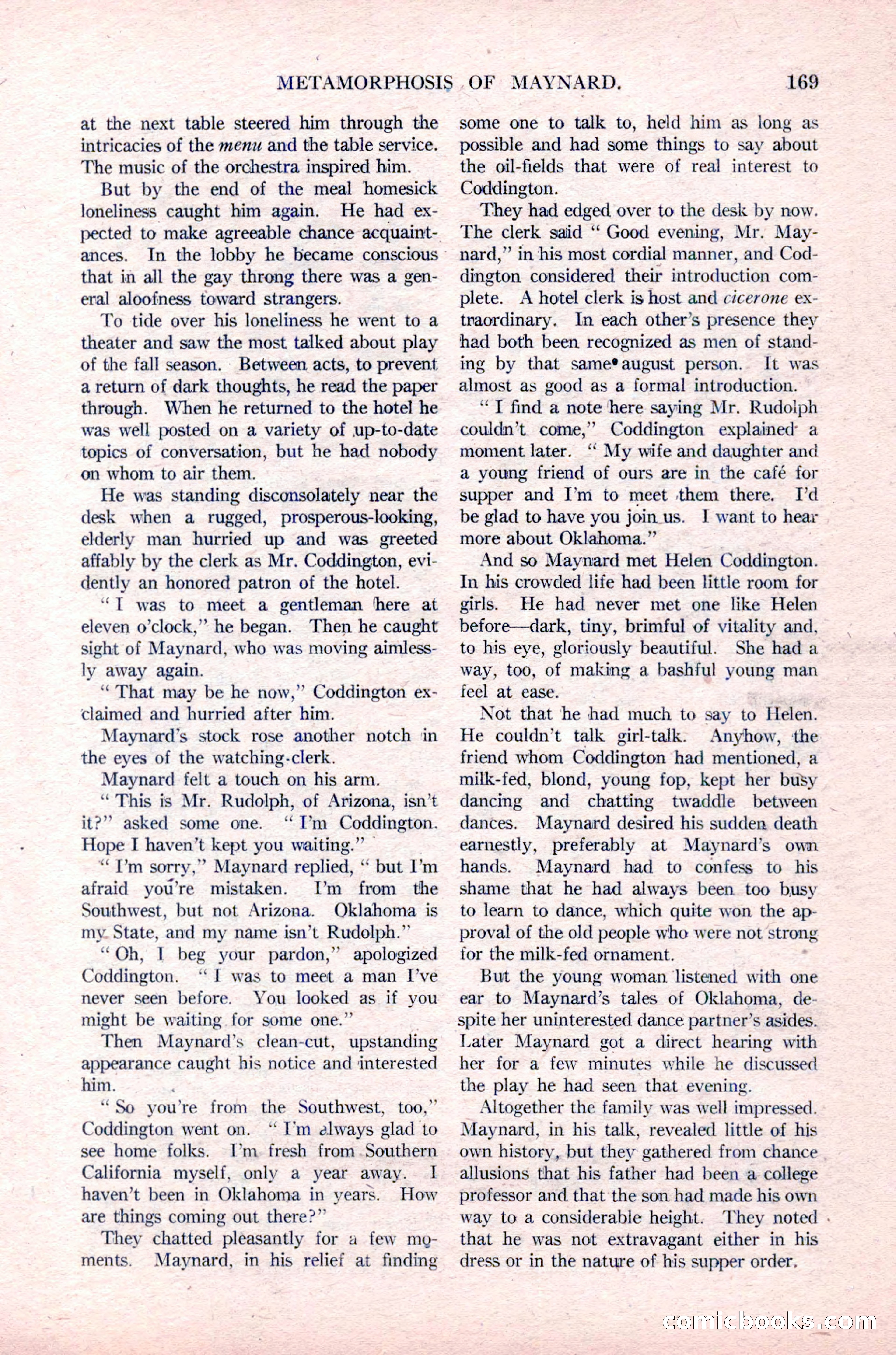 Argosy All-Story Weekly, January 29, 1923 — page 35 of 156
