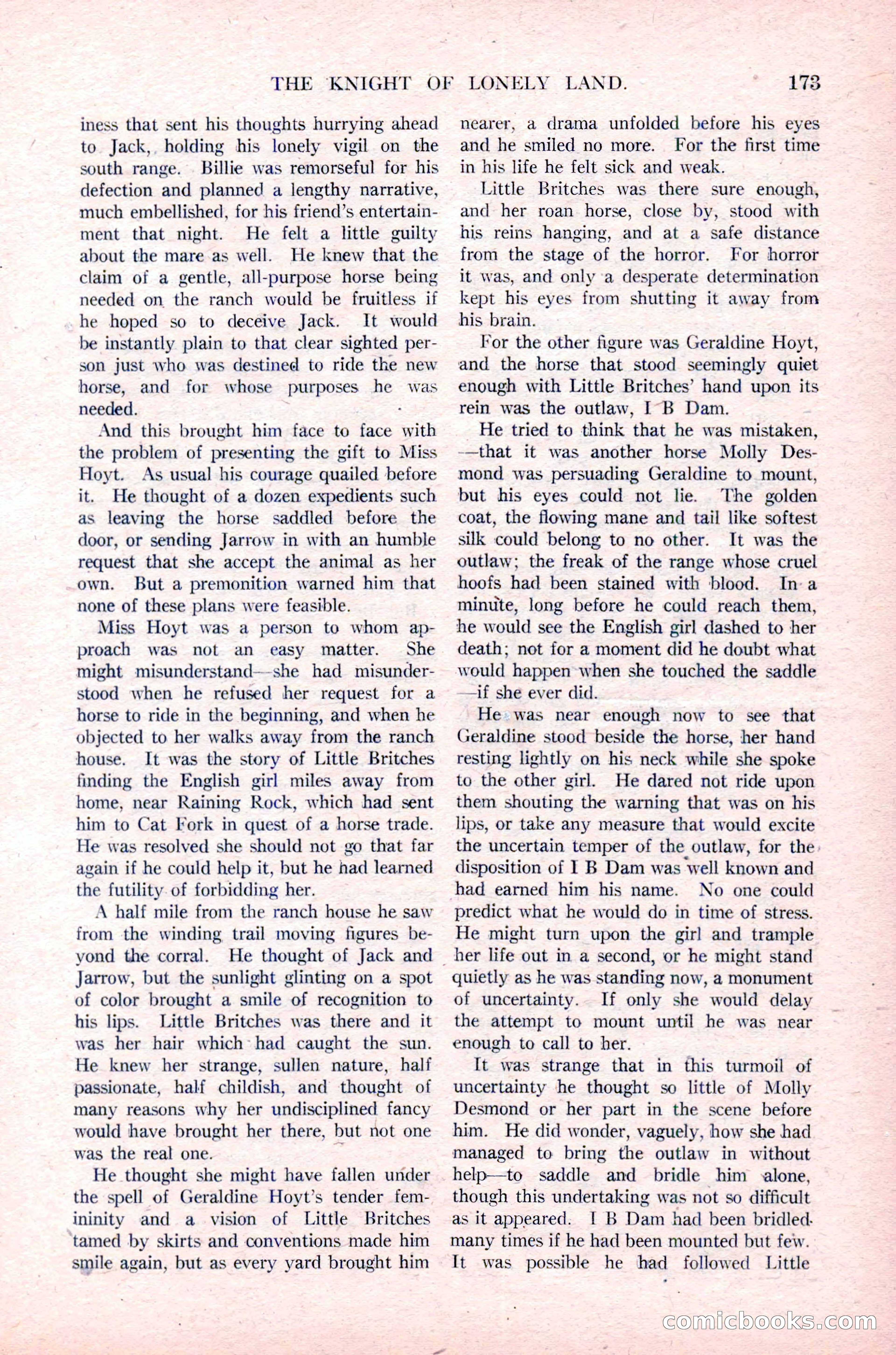 Argosy All-Story Weekly, January 29, 1923 — page 39 of 156