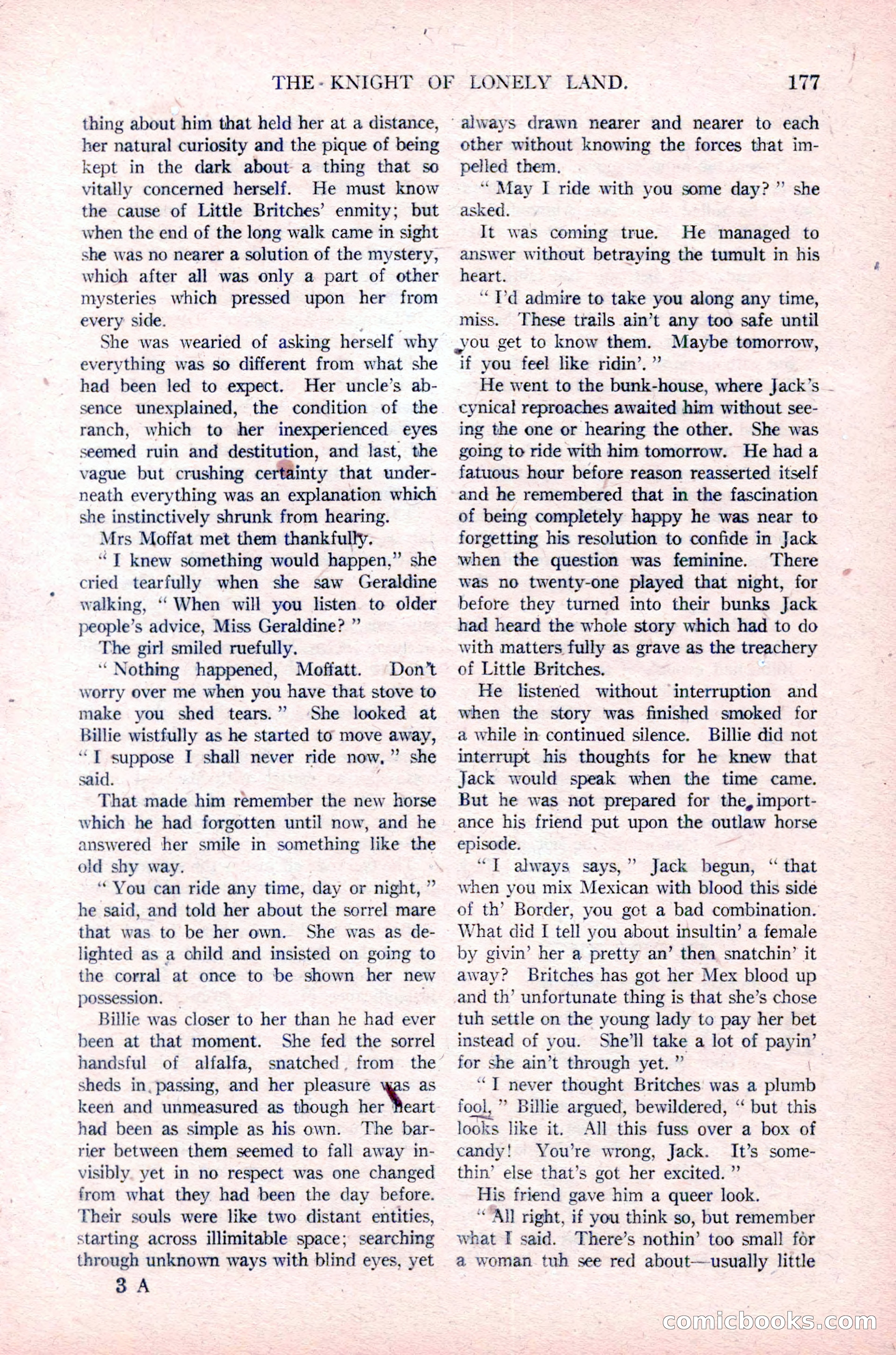 Argosy All-Story Weekly, January 29, 1923 — page 43 of 156