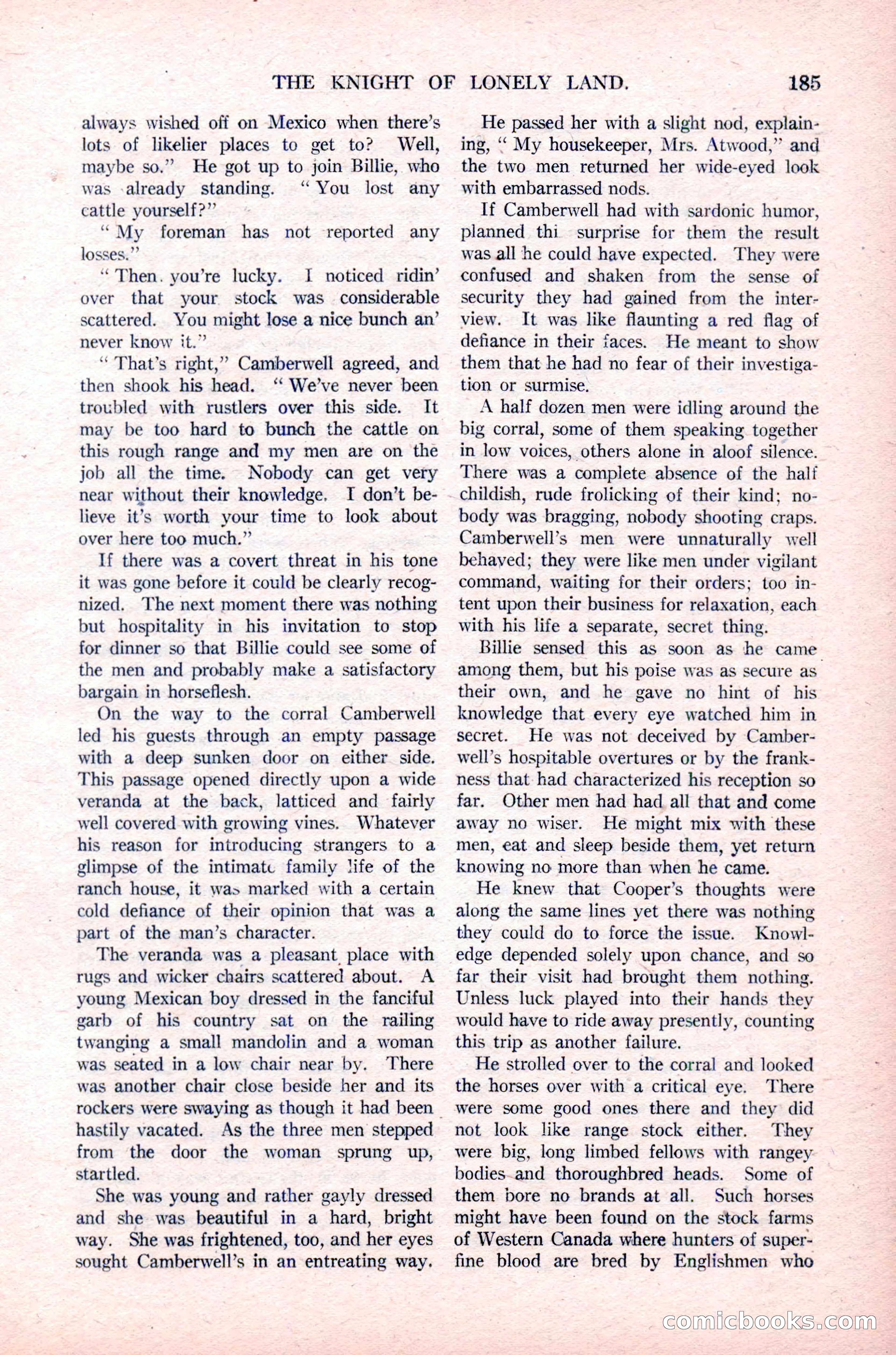 Argosy All-Story Weekly, January 29, 1923 — page 51 of 156