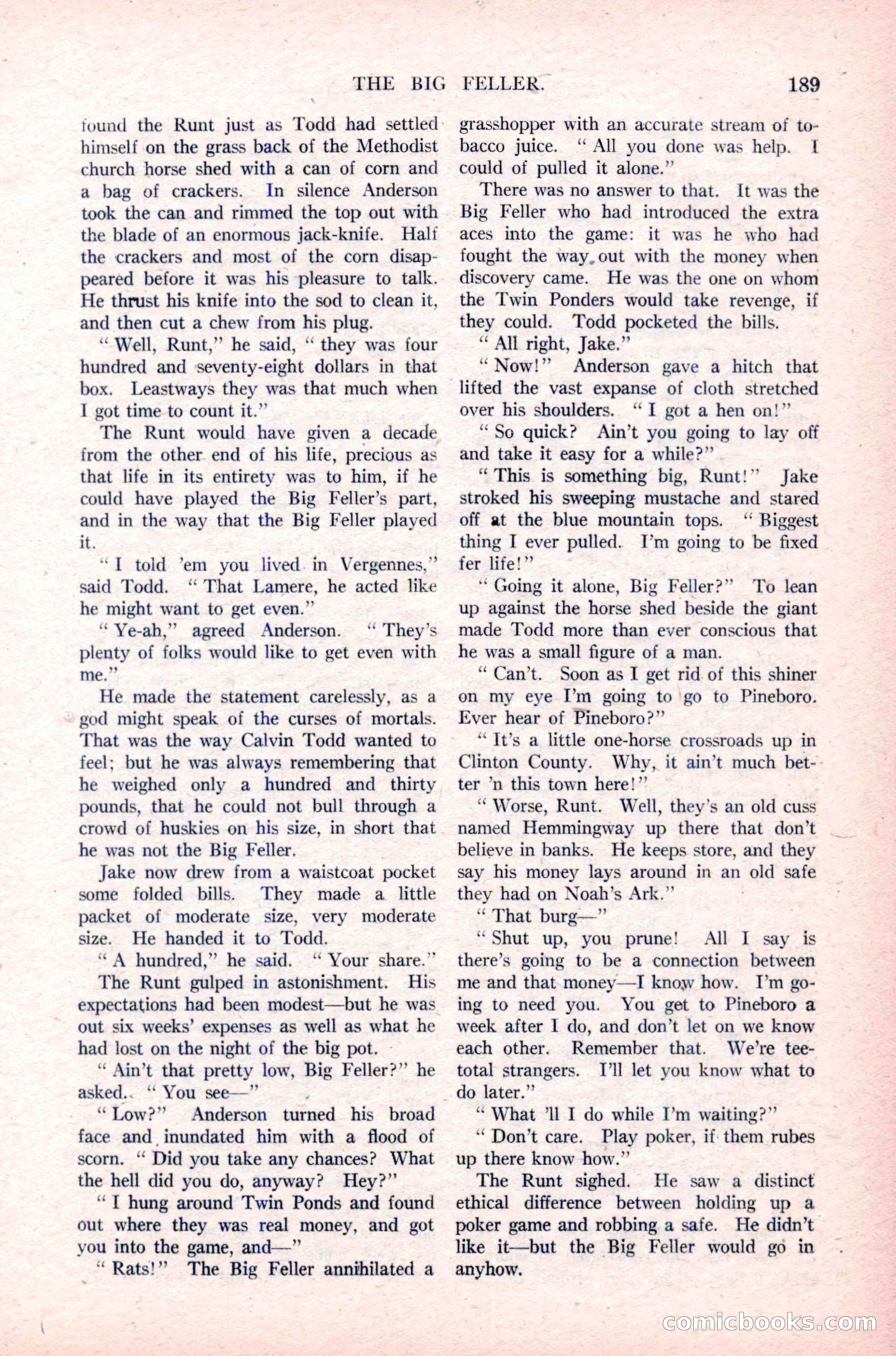 Argosy All-Story Weekly, January 29, 1923 — page 55 of 156