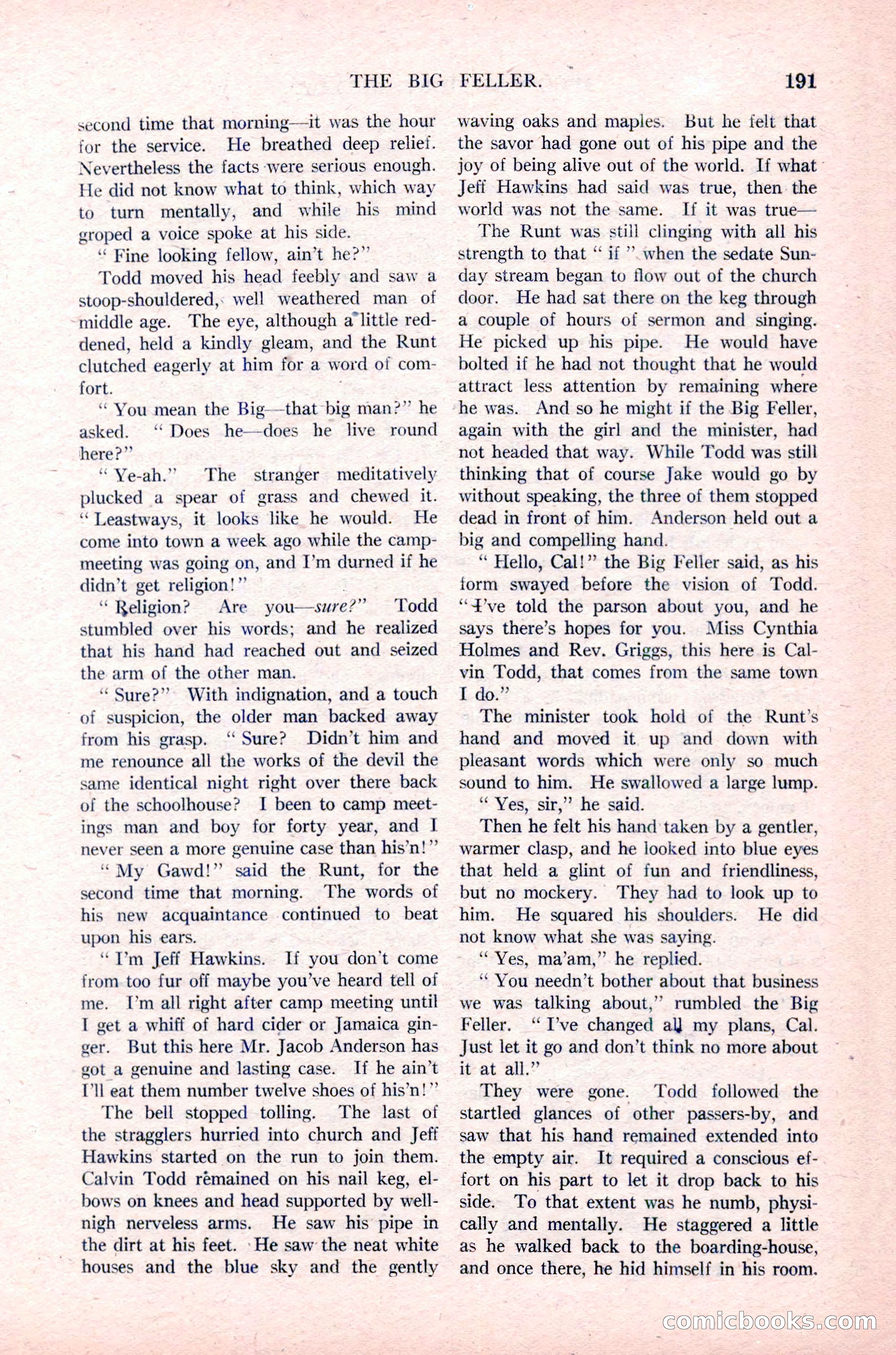 Argosy All-Story Weekly, January 29, 1923 — page 57 of 156