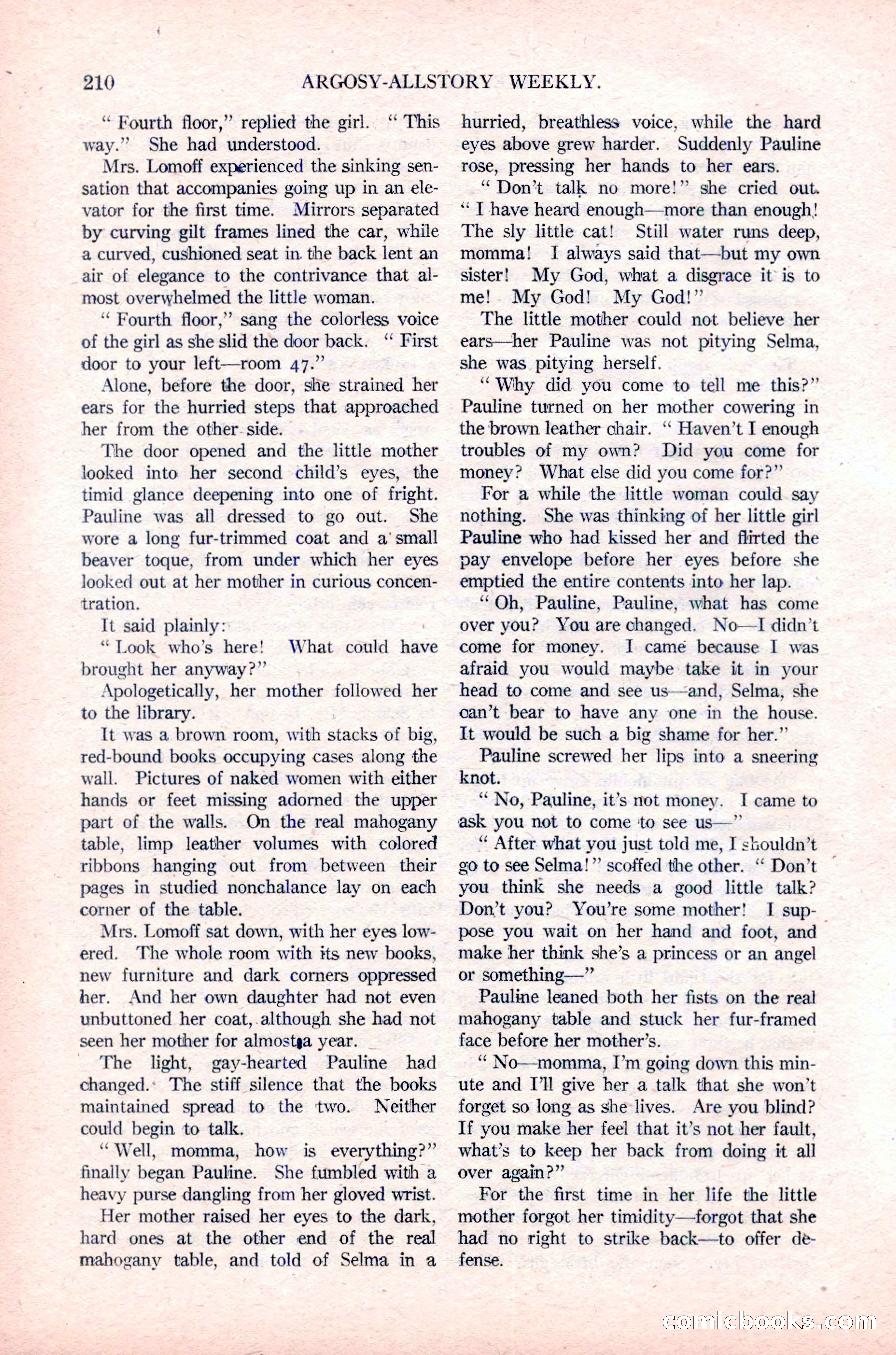 Argosy All-Story Weekly, January 29, 1923 — page 76 of 156