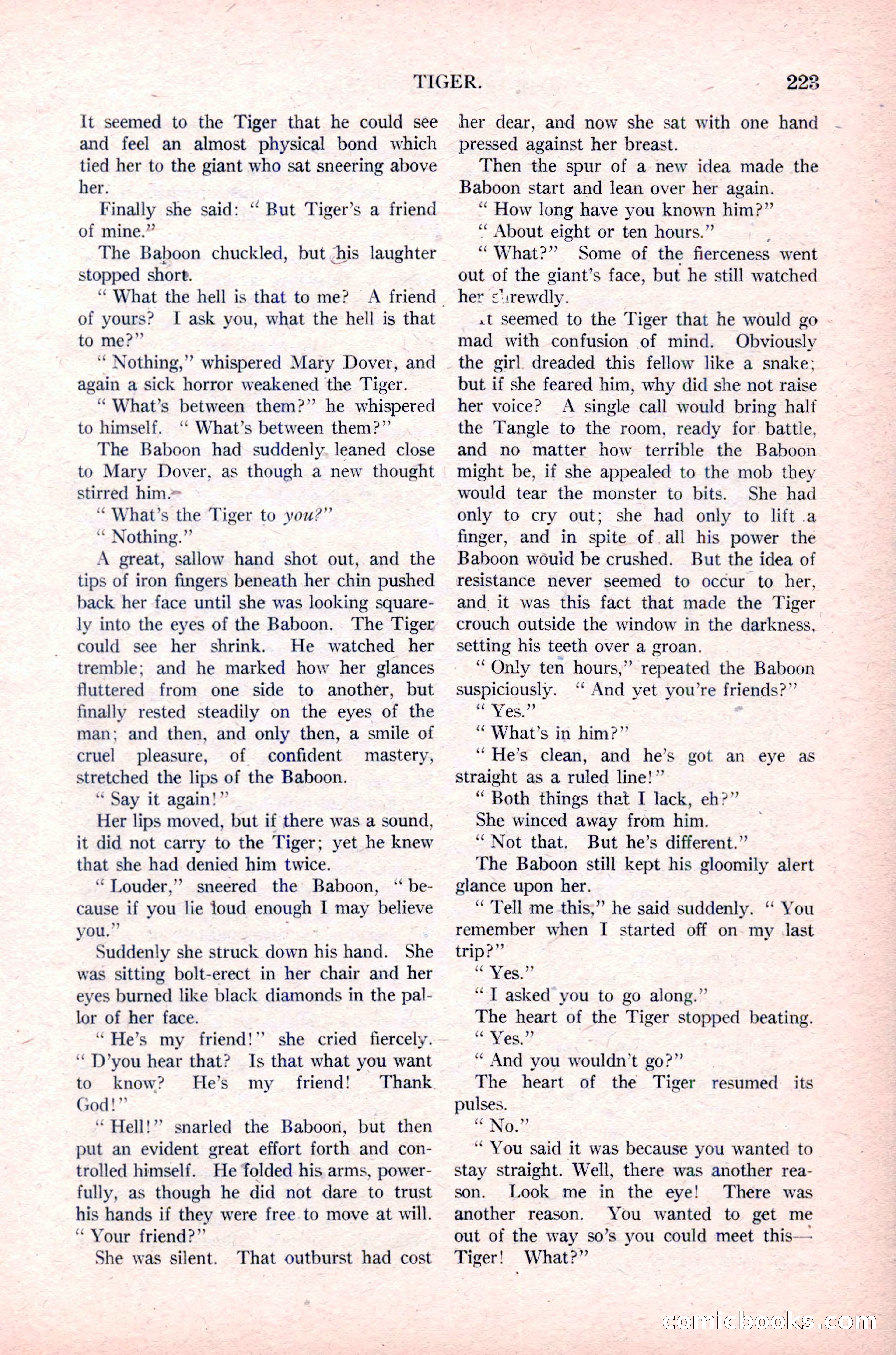 Argosy All-Story Weekly, January 29, 1923 — page 89 of 156