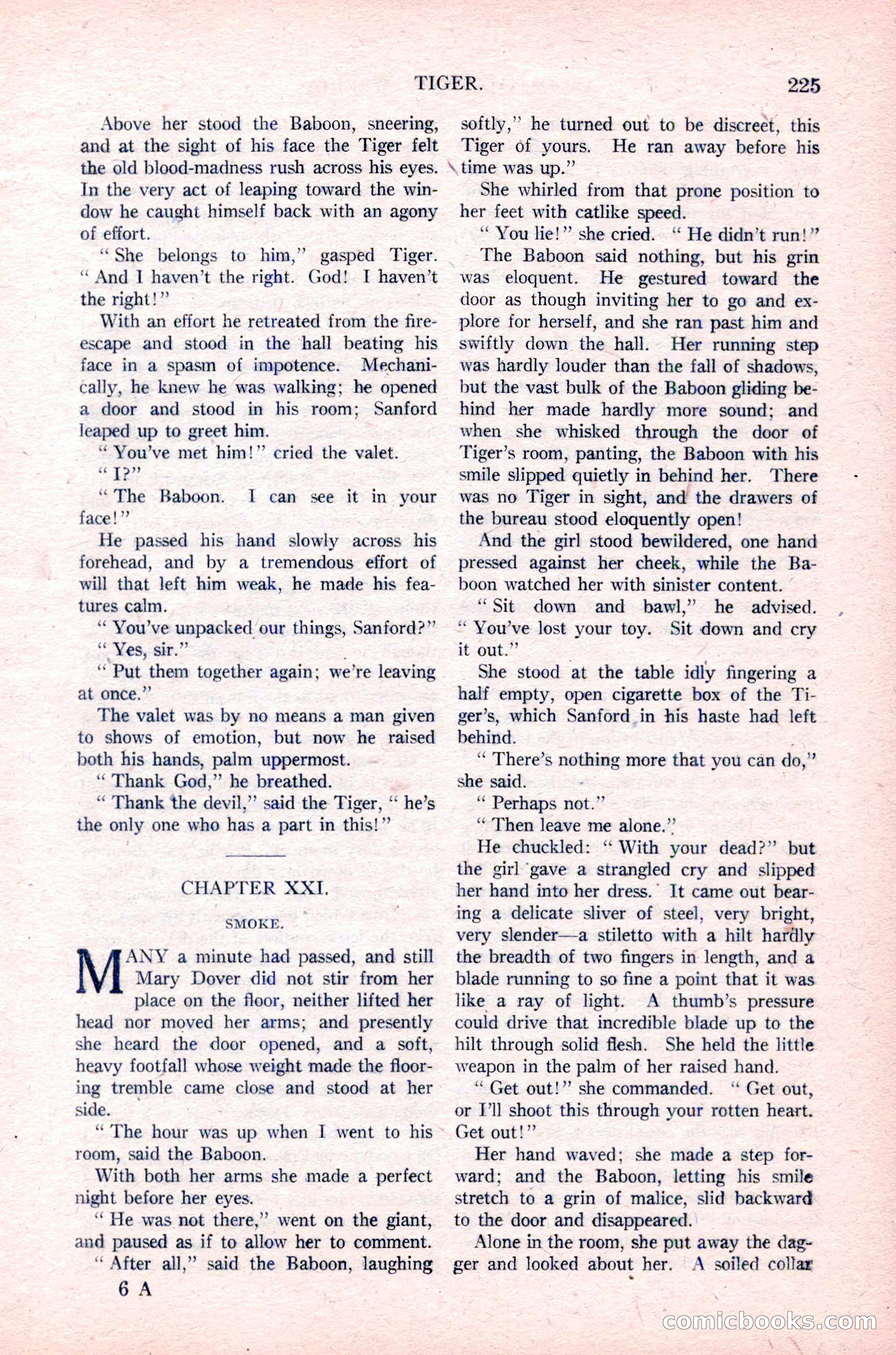 Argosy All-Story Weekly, January 29, 1923 — page 91 of 156