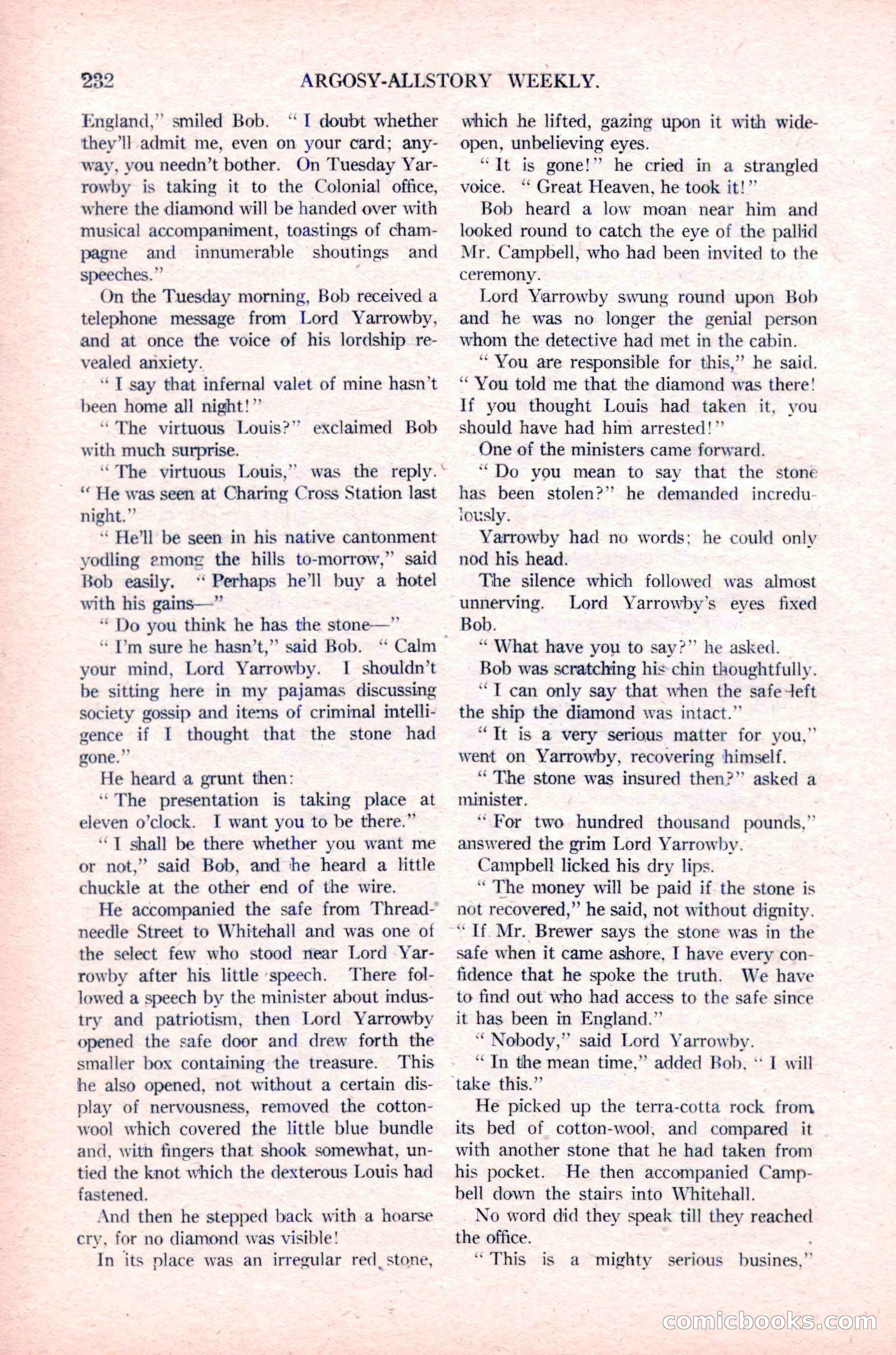 Argosy All-Story Weekly, January 29, 1923 — page 98 of 156