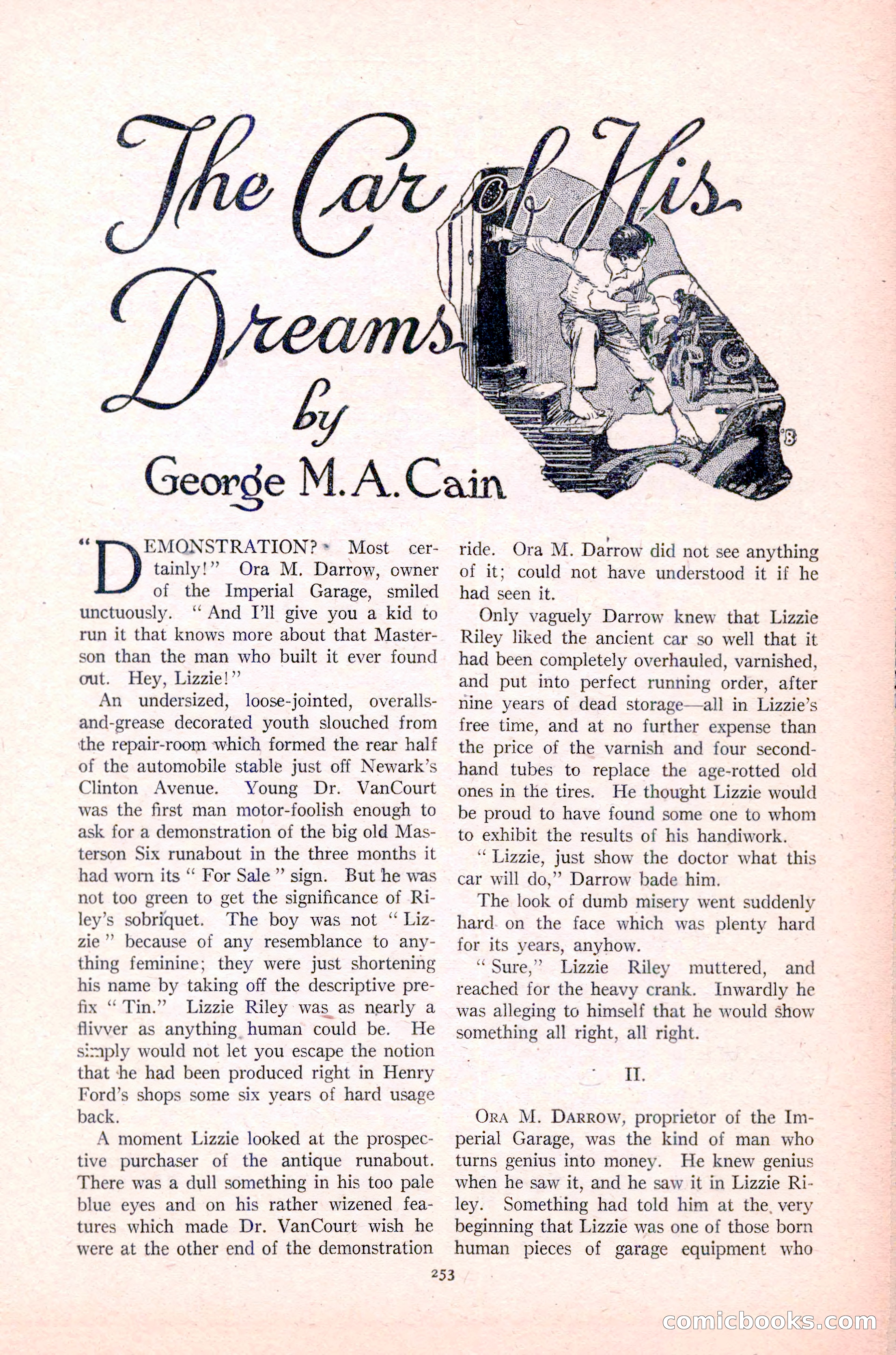 Argosy All-Story Weekly, January 29, 1923 — page 119 of 156
