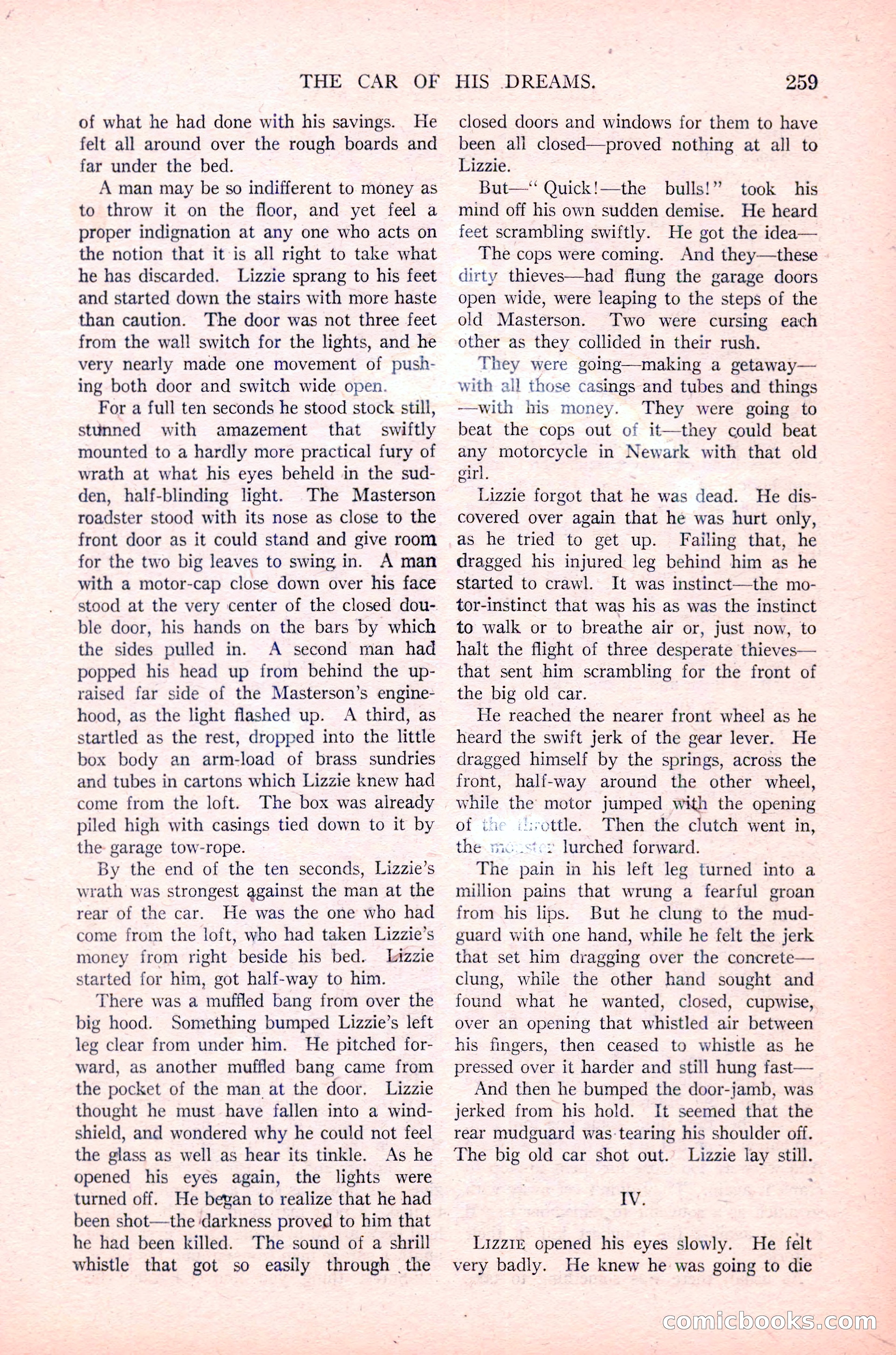 Argosy All-Story Weekly, January 29, 1923 — page 125 of 156