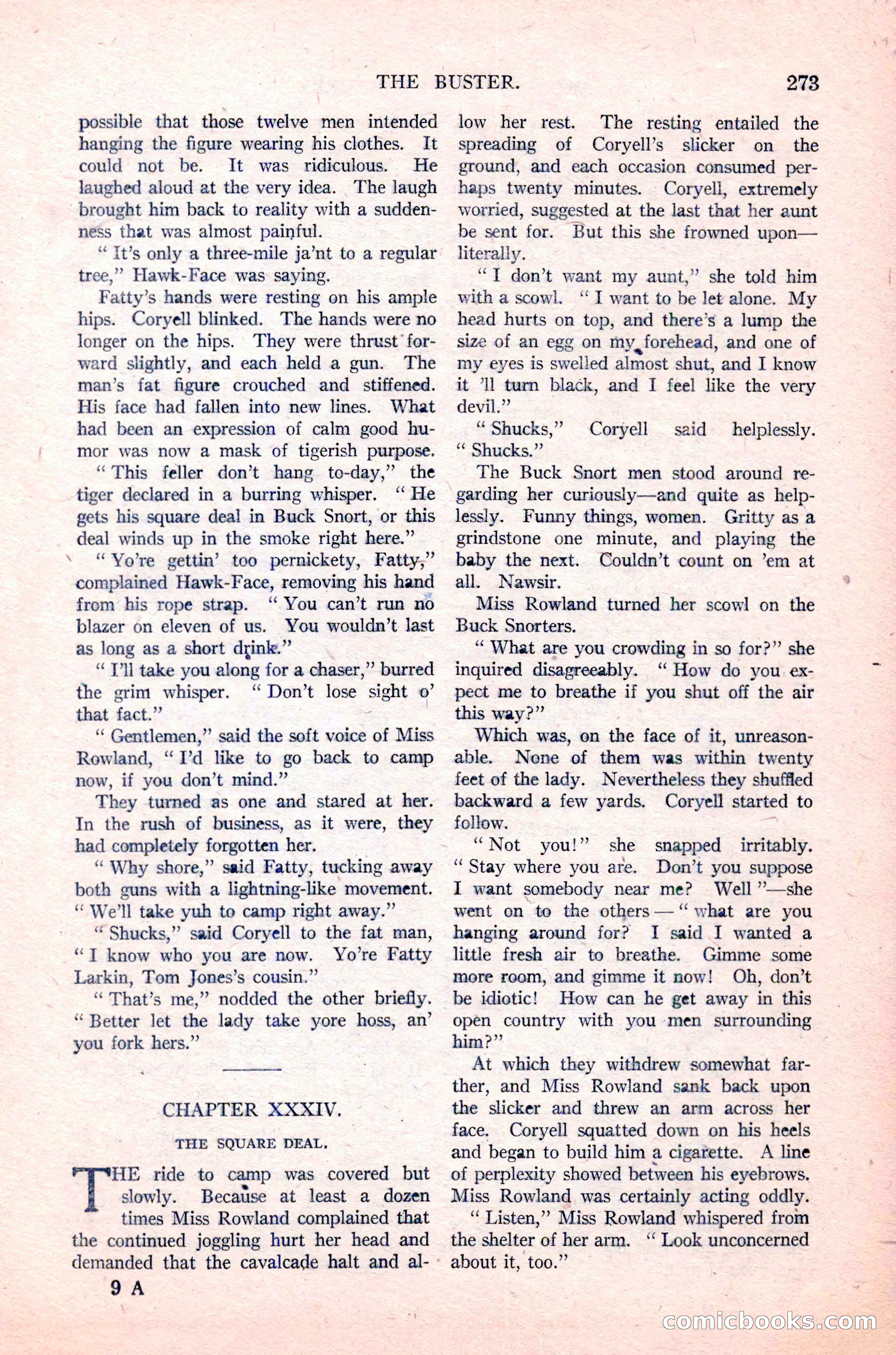 Argosy All-Story Weekly, January 29, 1923 — page 139 of 156