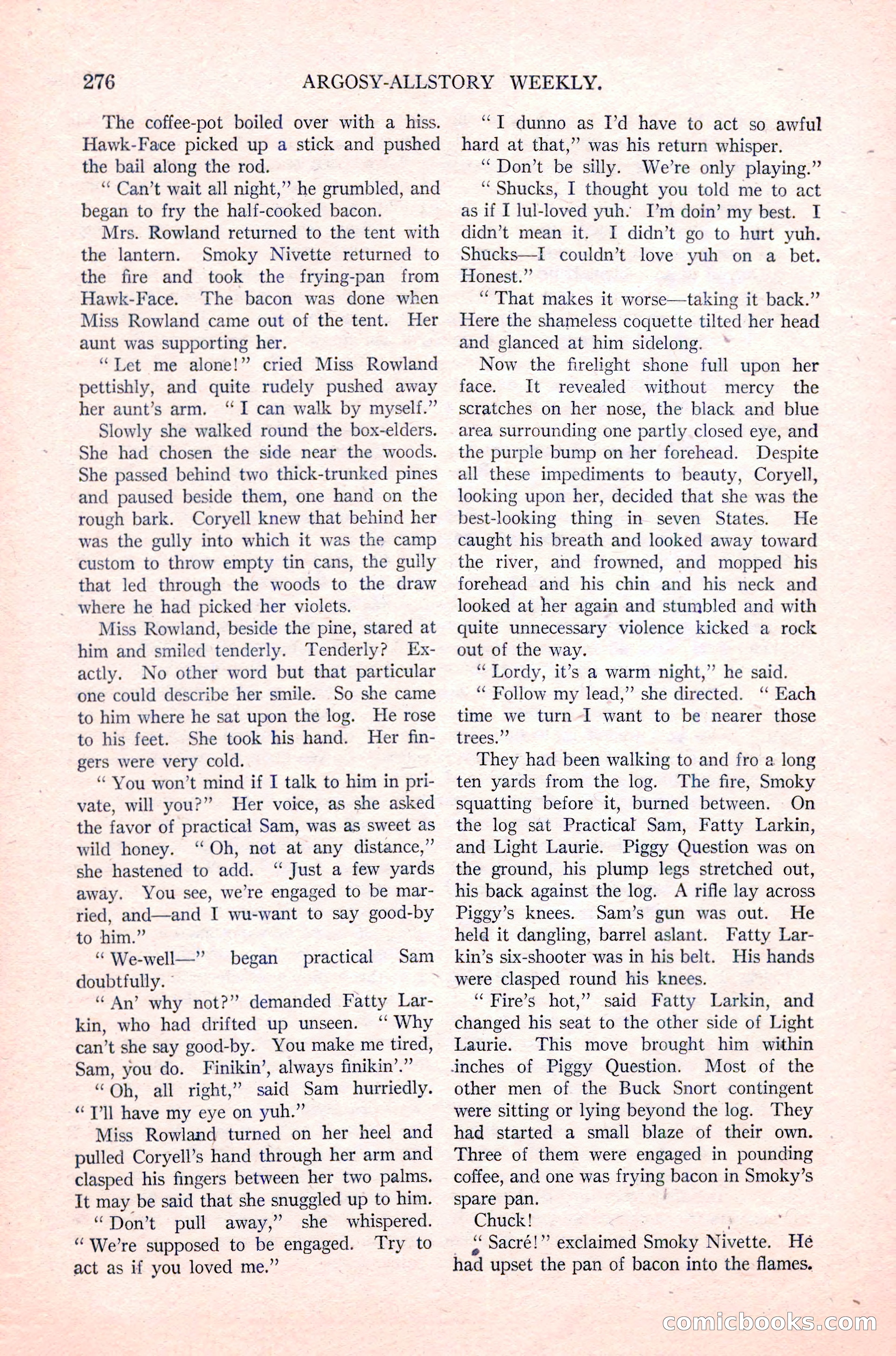 Argosy All-Story Weekly, January 29, 1923 — page 142 of 156