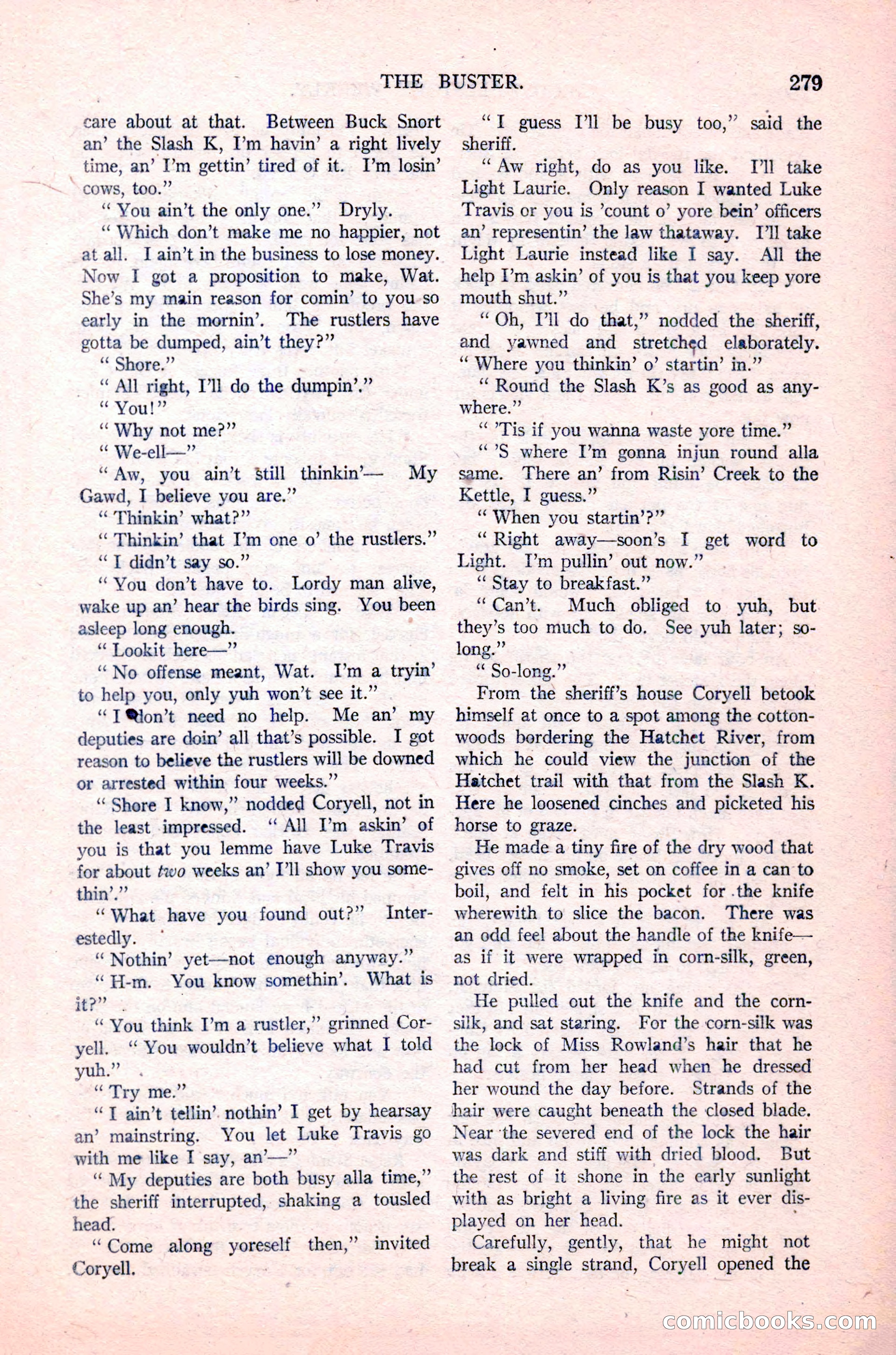 Argosy All-Story Weekly, January 29, 1923 — page 145 of 156