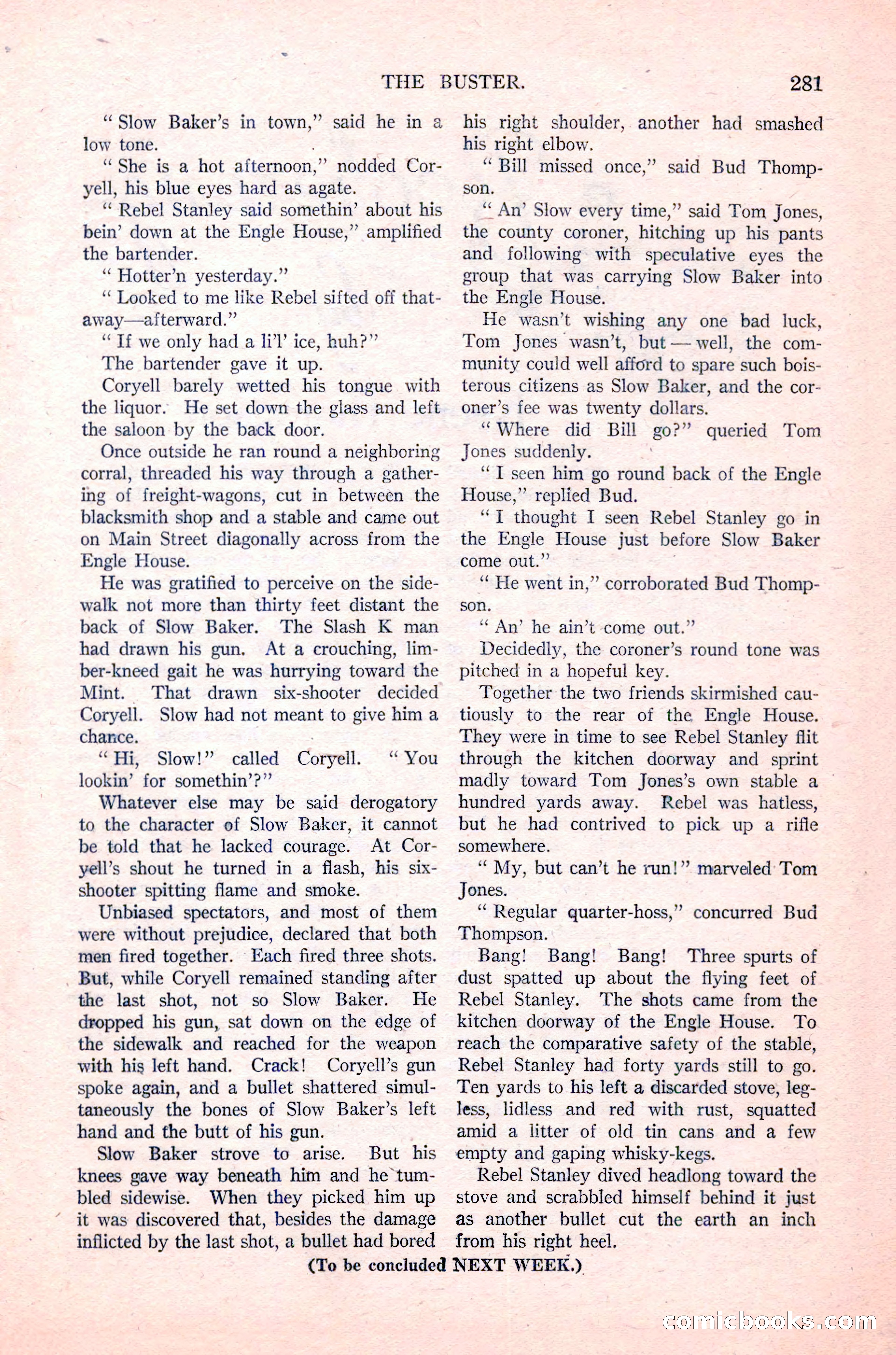 Argosy All-Story Weekly, January 29, 1923 — page 147 of 156