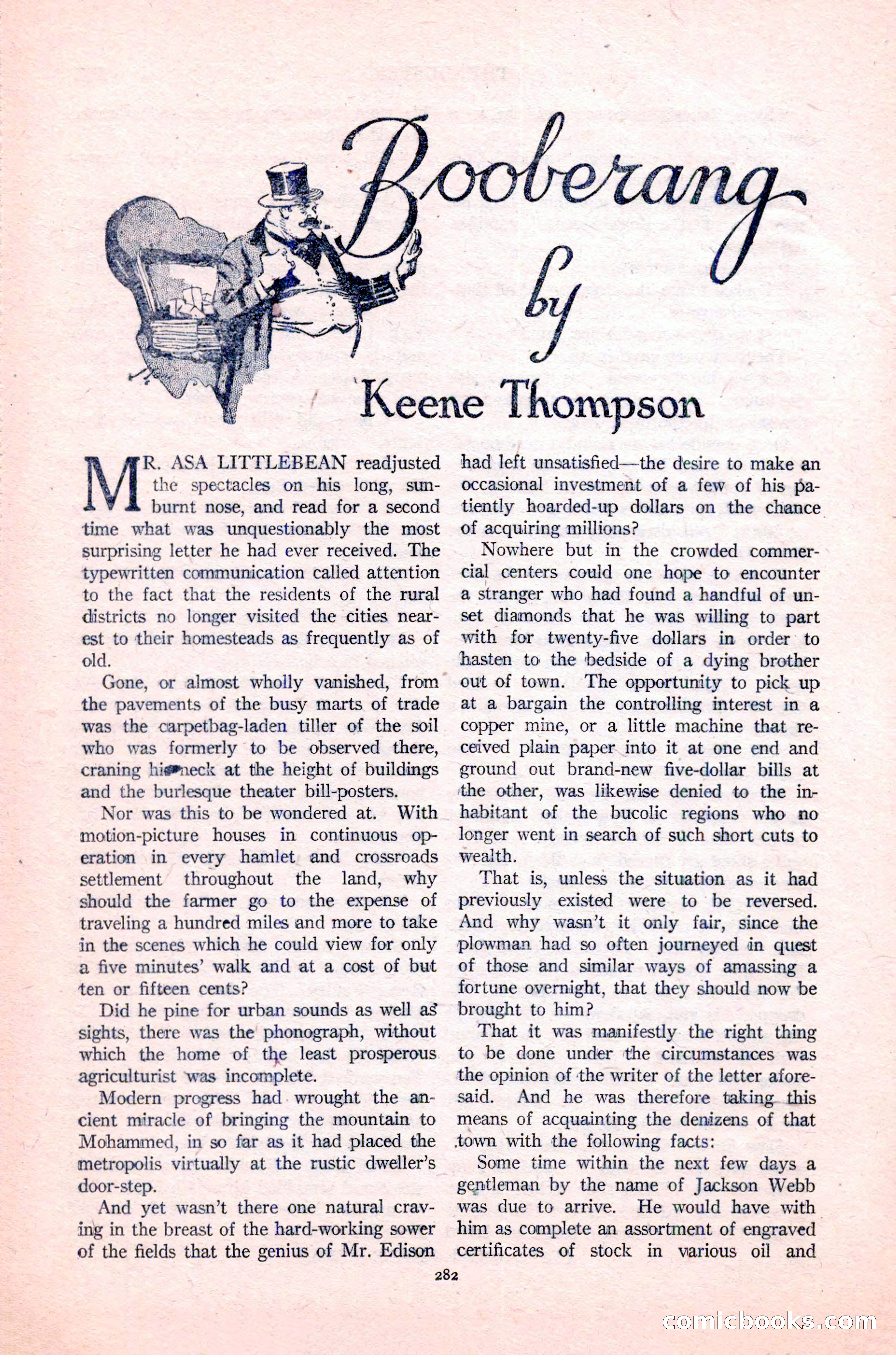 Argosy All-Story Weekly, January 29, 1923 — page 148 of 156