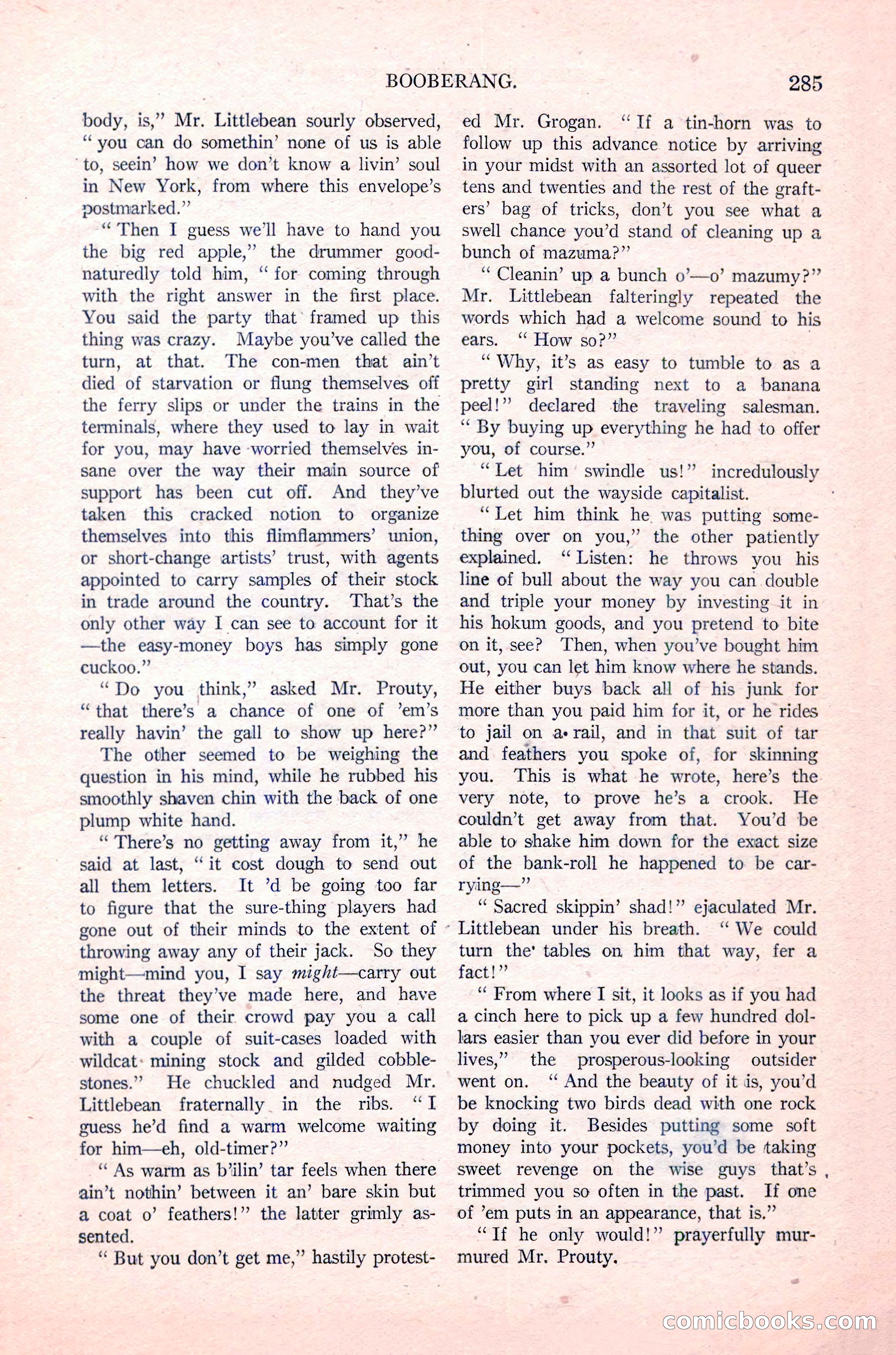 Argosy All-Story Weekly, January 29, 1923 — page 151 of 156