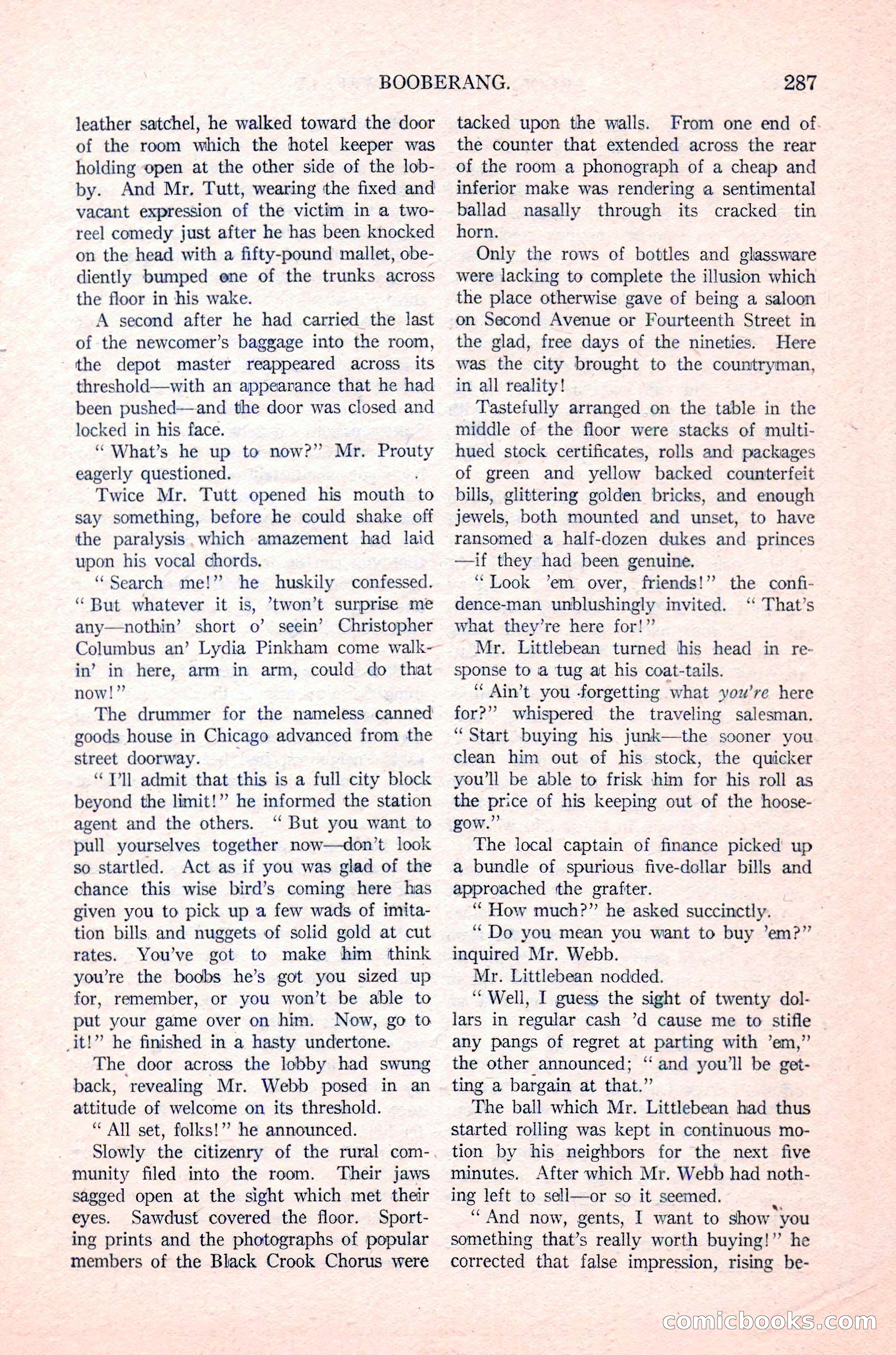 Argosy All-Story Weekly, January 29, 1923 — page 153 of 156