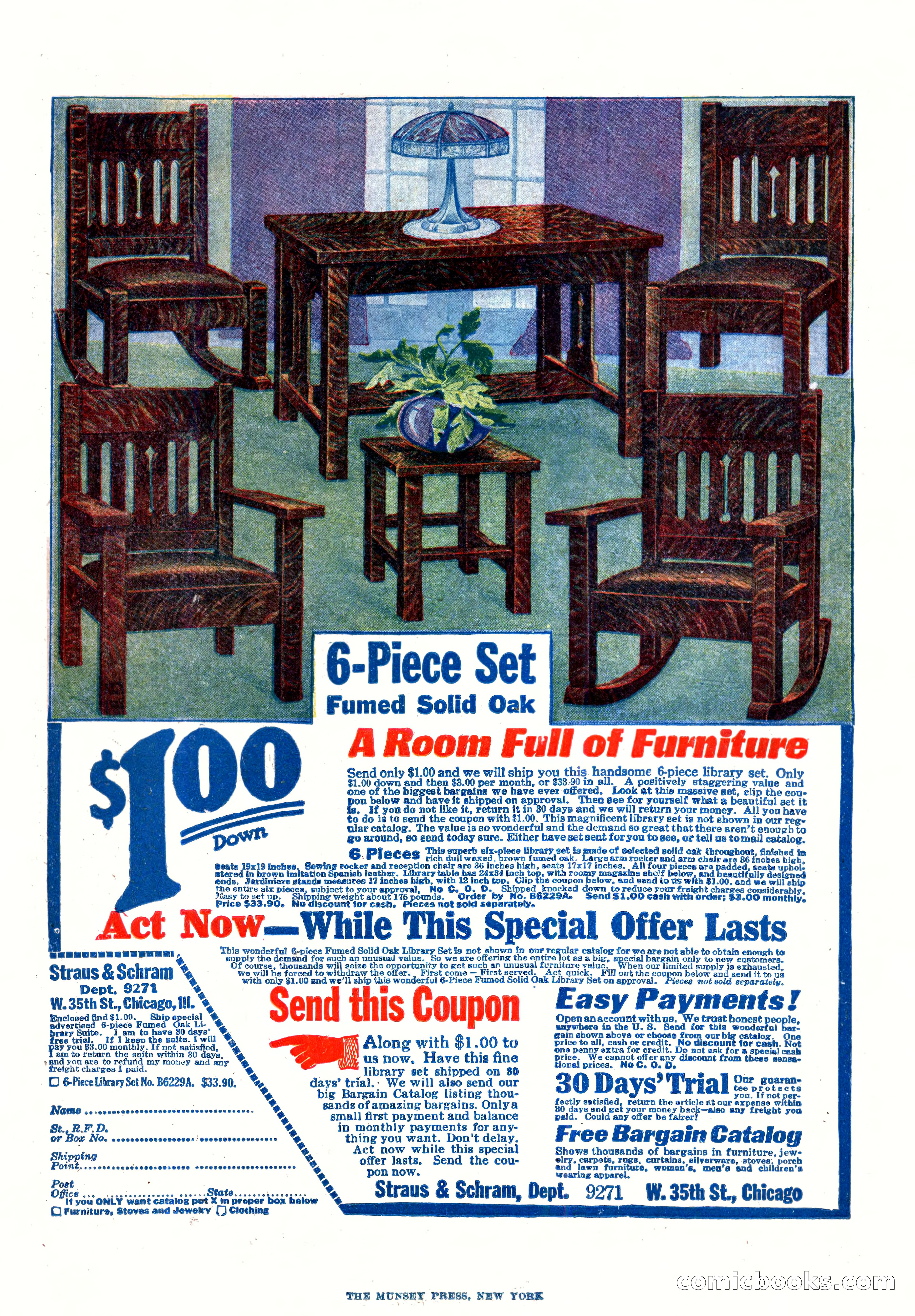 Argosy All-Story Weekly, January 29, 1923 — page 156 of 156