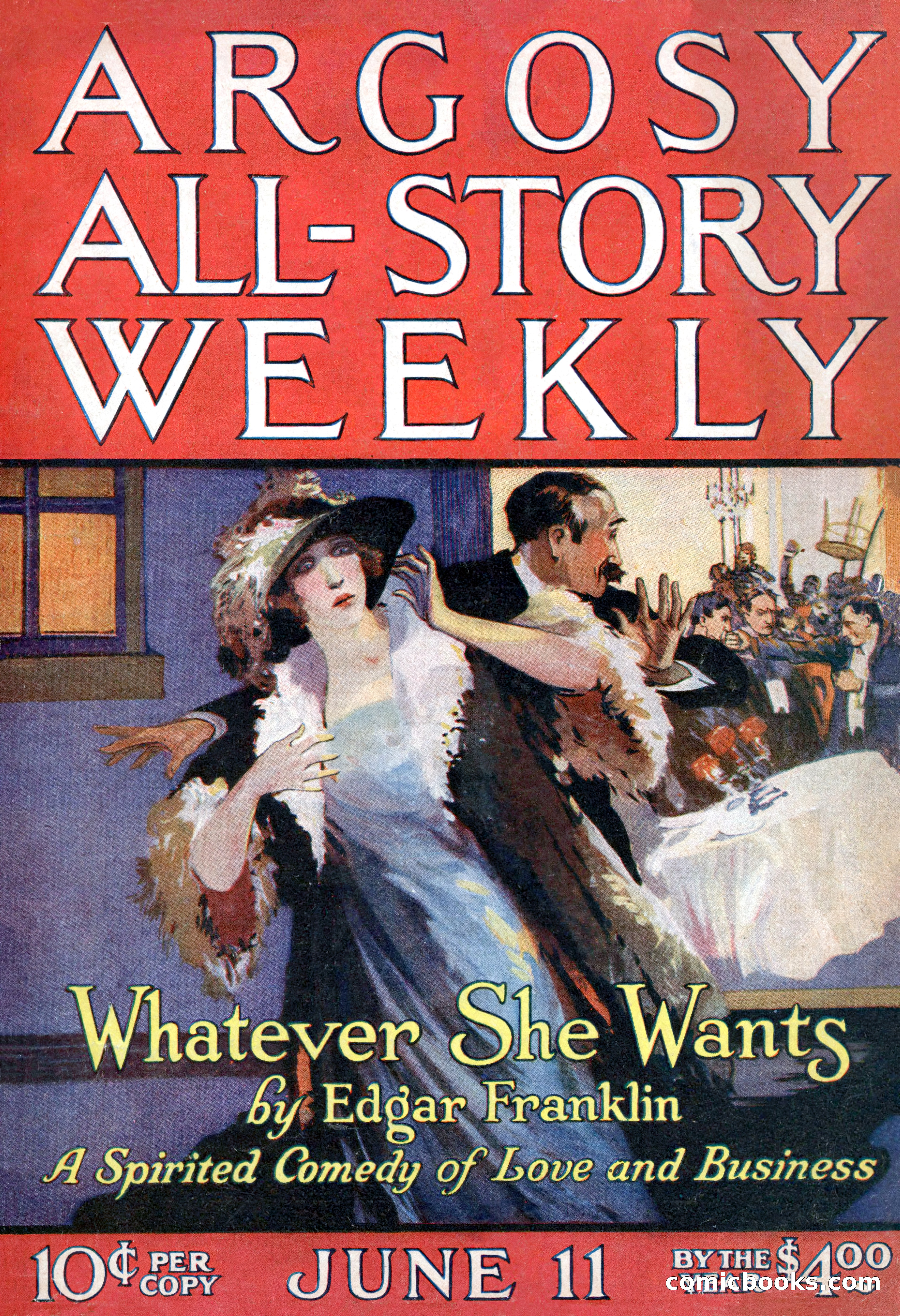 Argosy All-Story Weekly, June 11, 1921 — page 1 of 156
