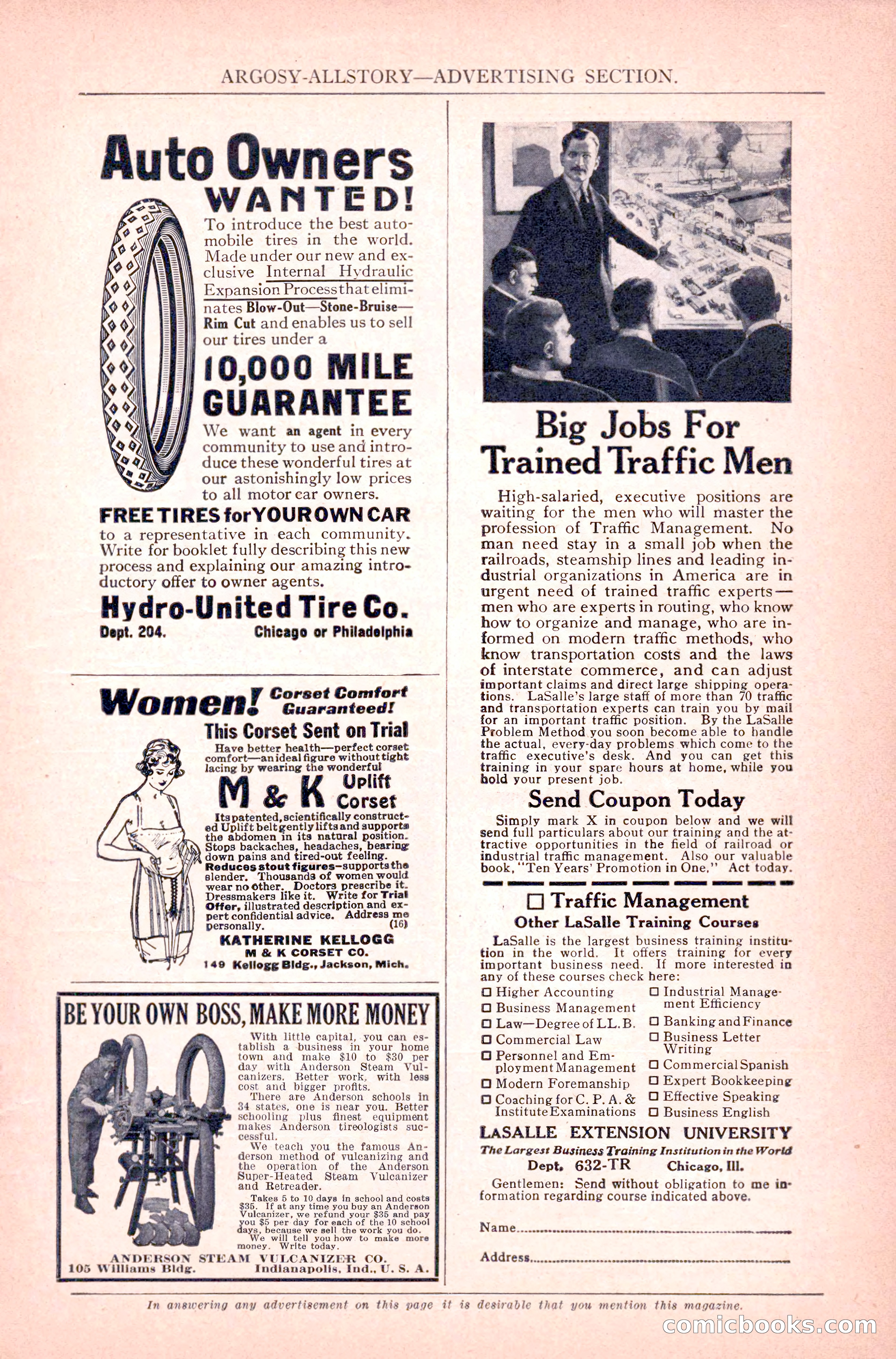 Argosy All-Story Weekly, June 11, 1921 — page 9 of 156