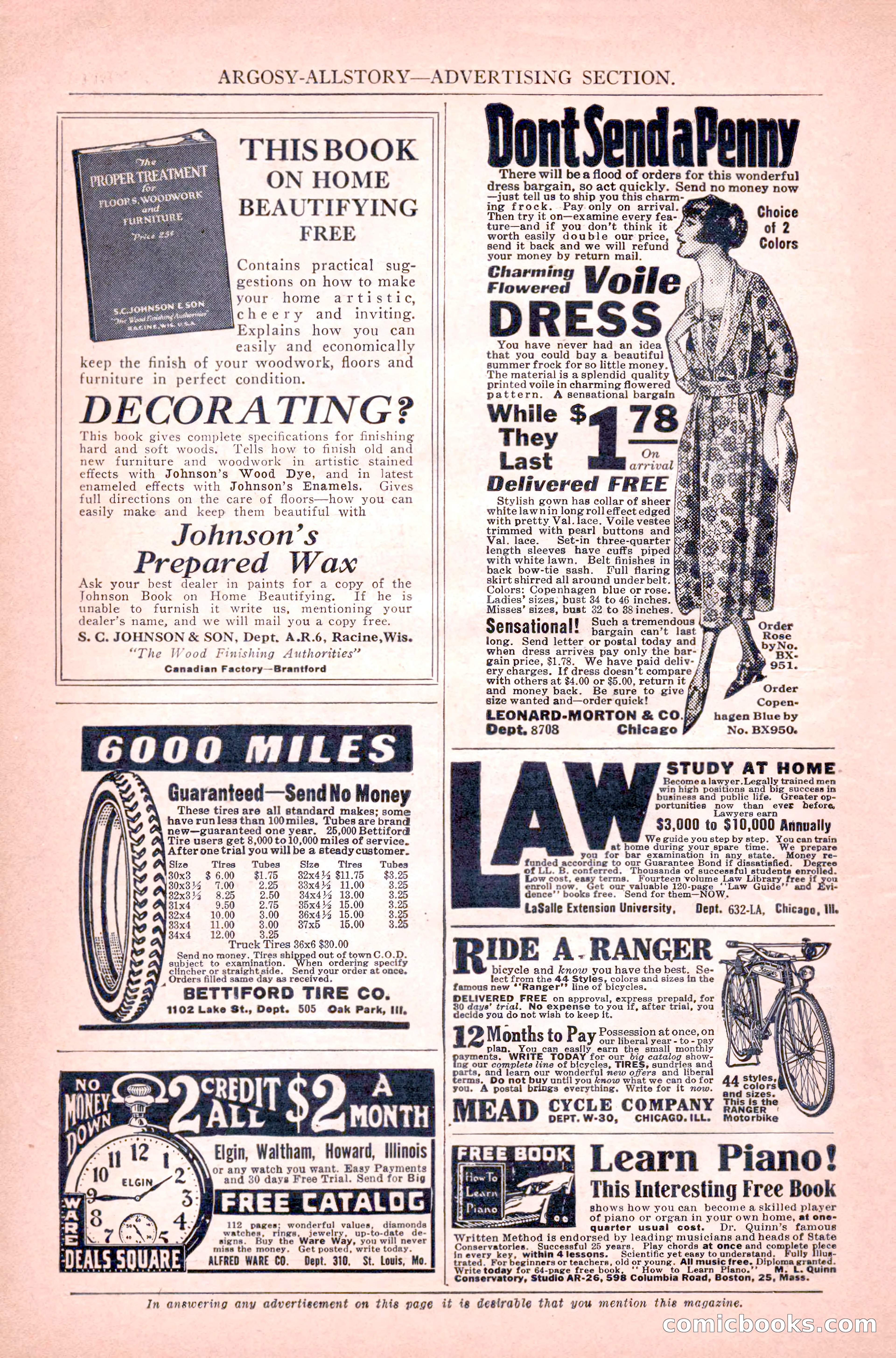 Argosy All-Story Weekly, June 11, 1921 — page 10 of 156
