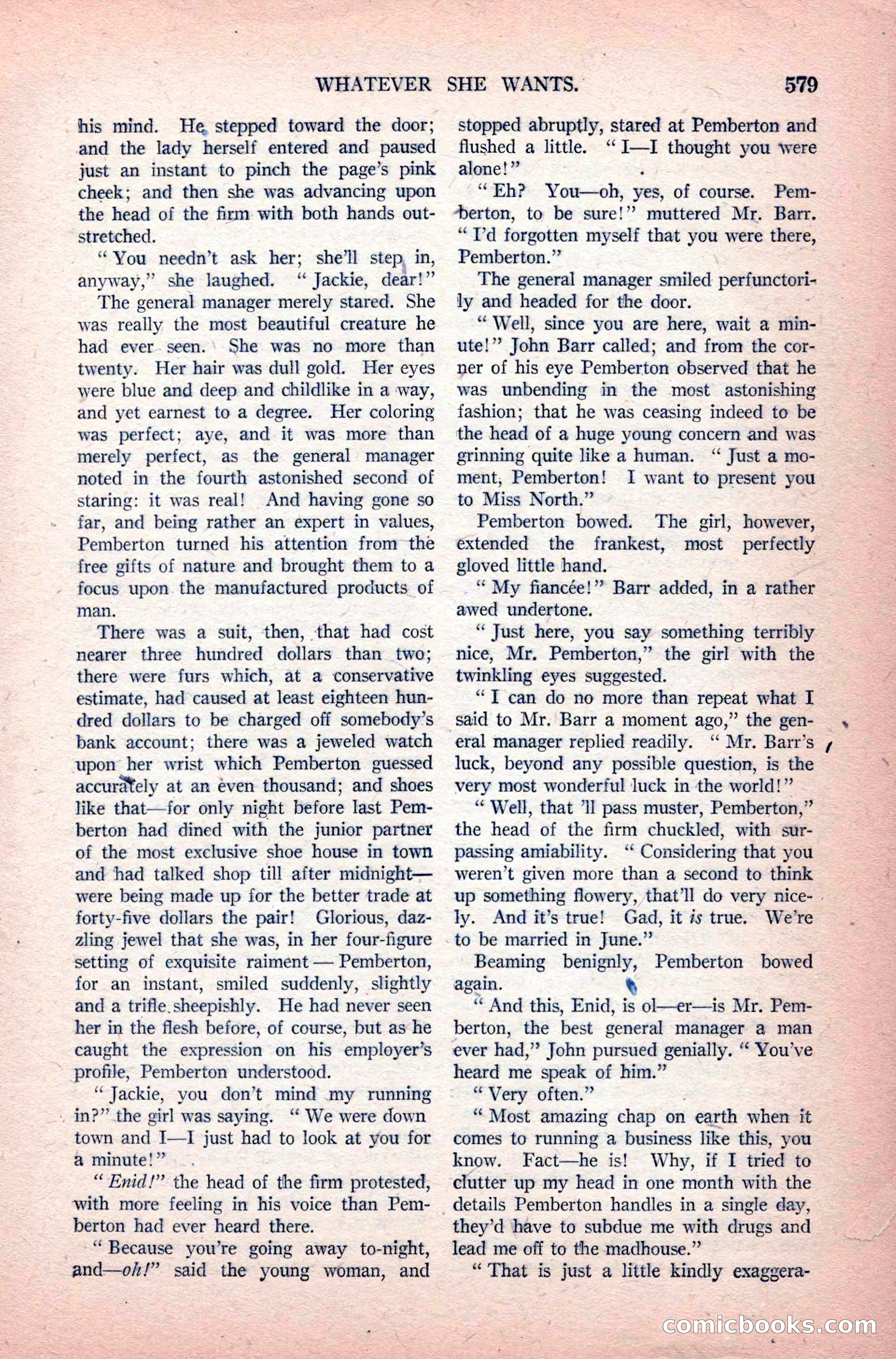Argosy All-Story Weekly, June 11, 1921 — page 13 of 156