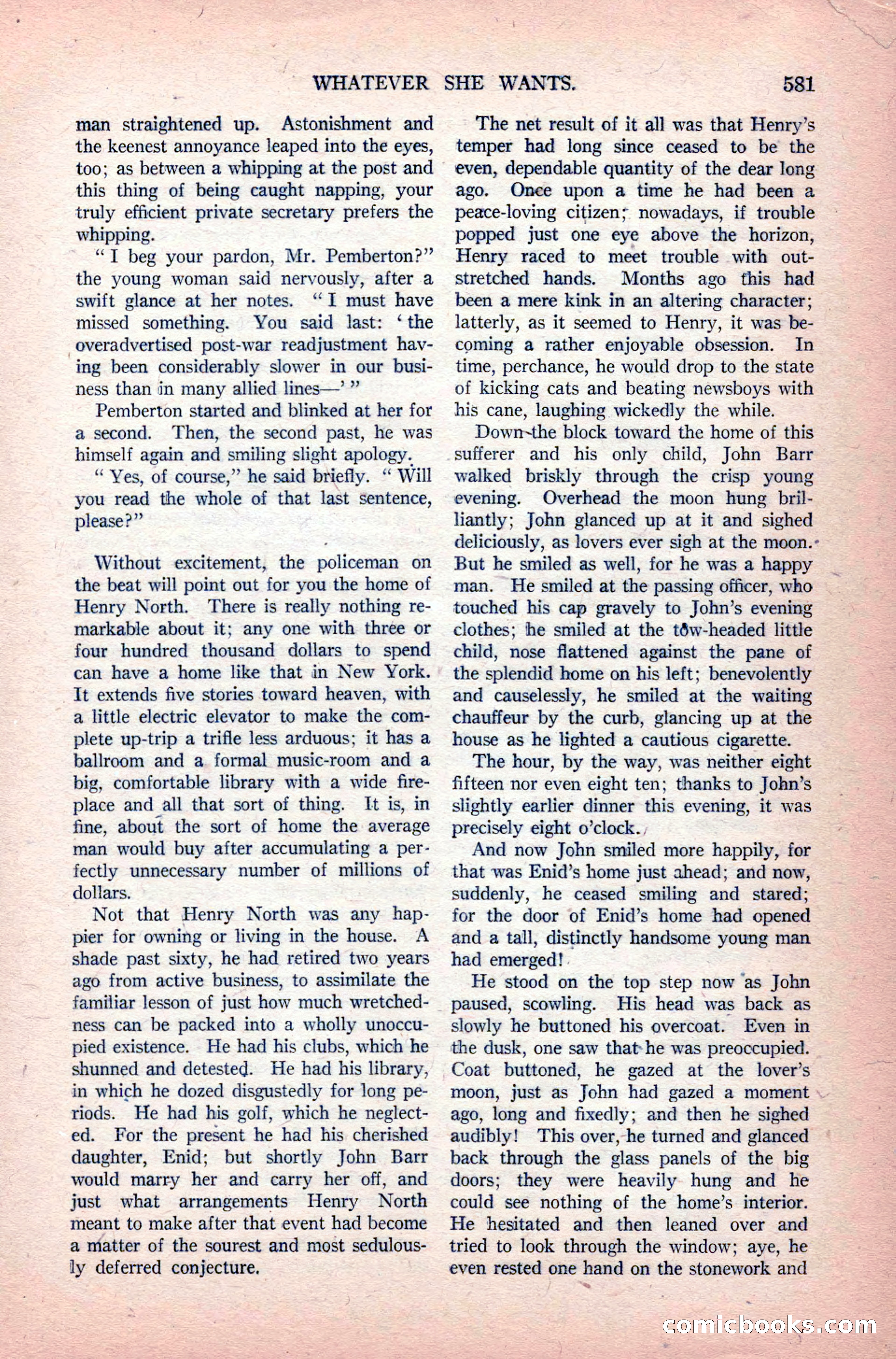 Argosy All-Story Weekly, June 11, 1921 — page 15 of 156
