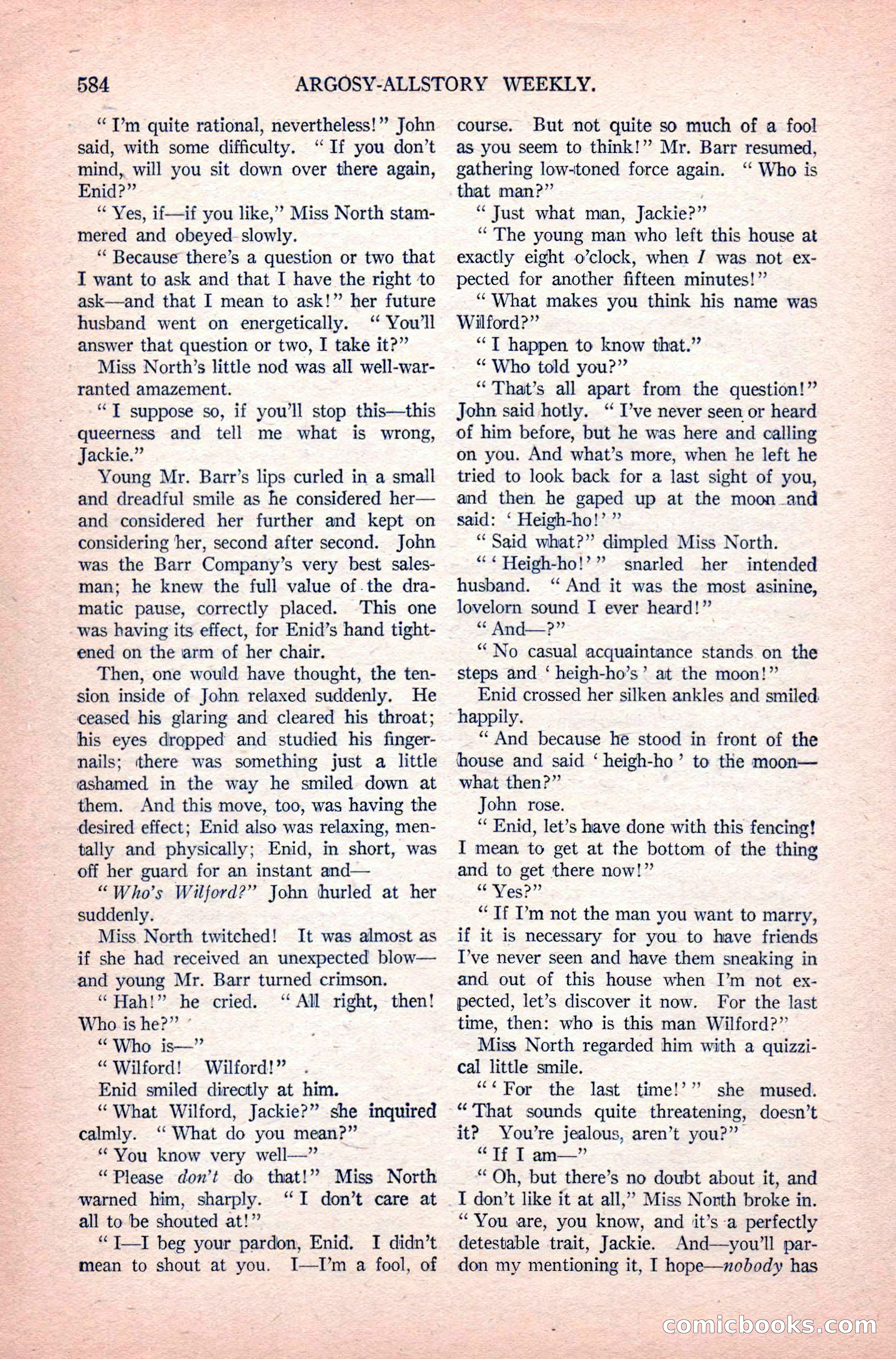 Argosy All-Story Weekly, June 11, 1921 — page 18 of 156
