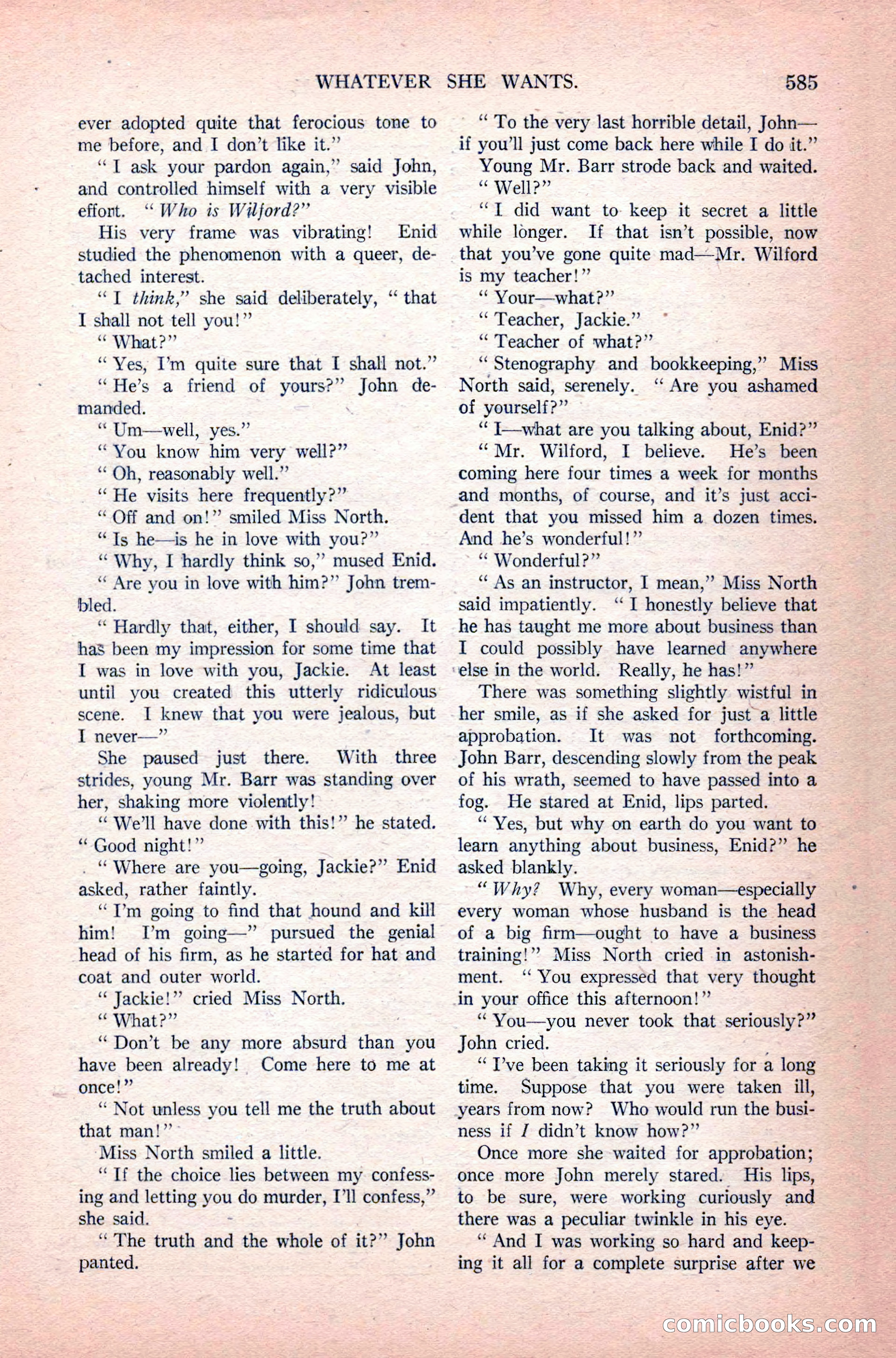 Argosy All-Story Weekly, June 11, 1921 — page 19 of 156