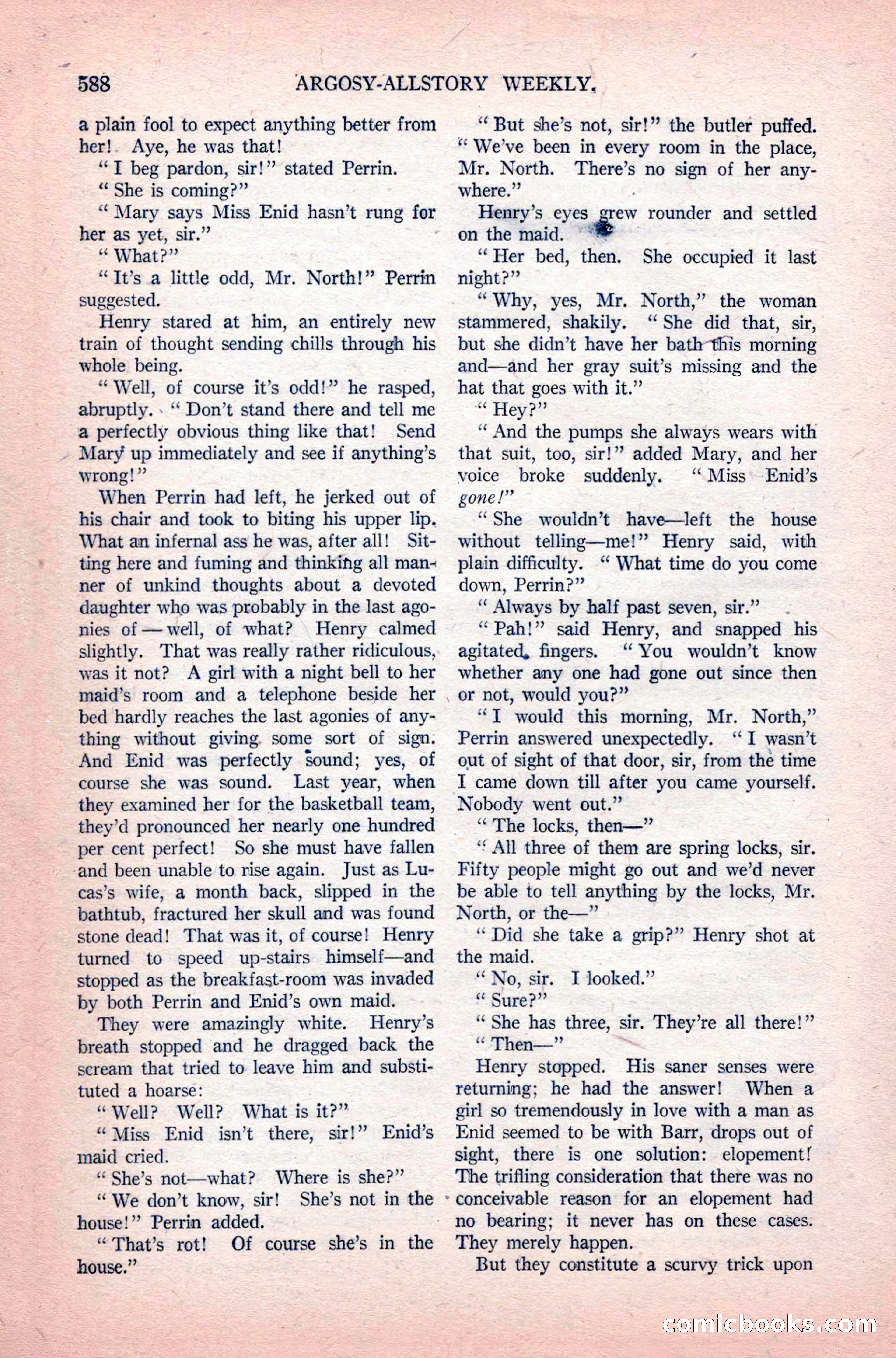 Argosy All-Story Weekly, June 11, 1921 — page 22 of 156