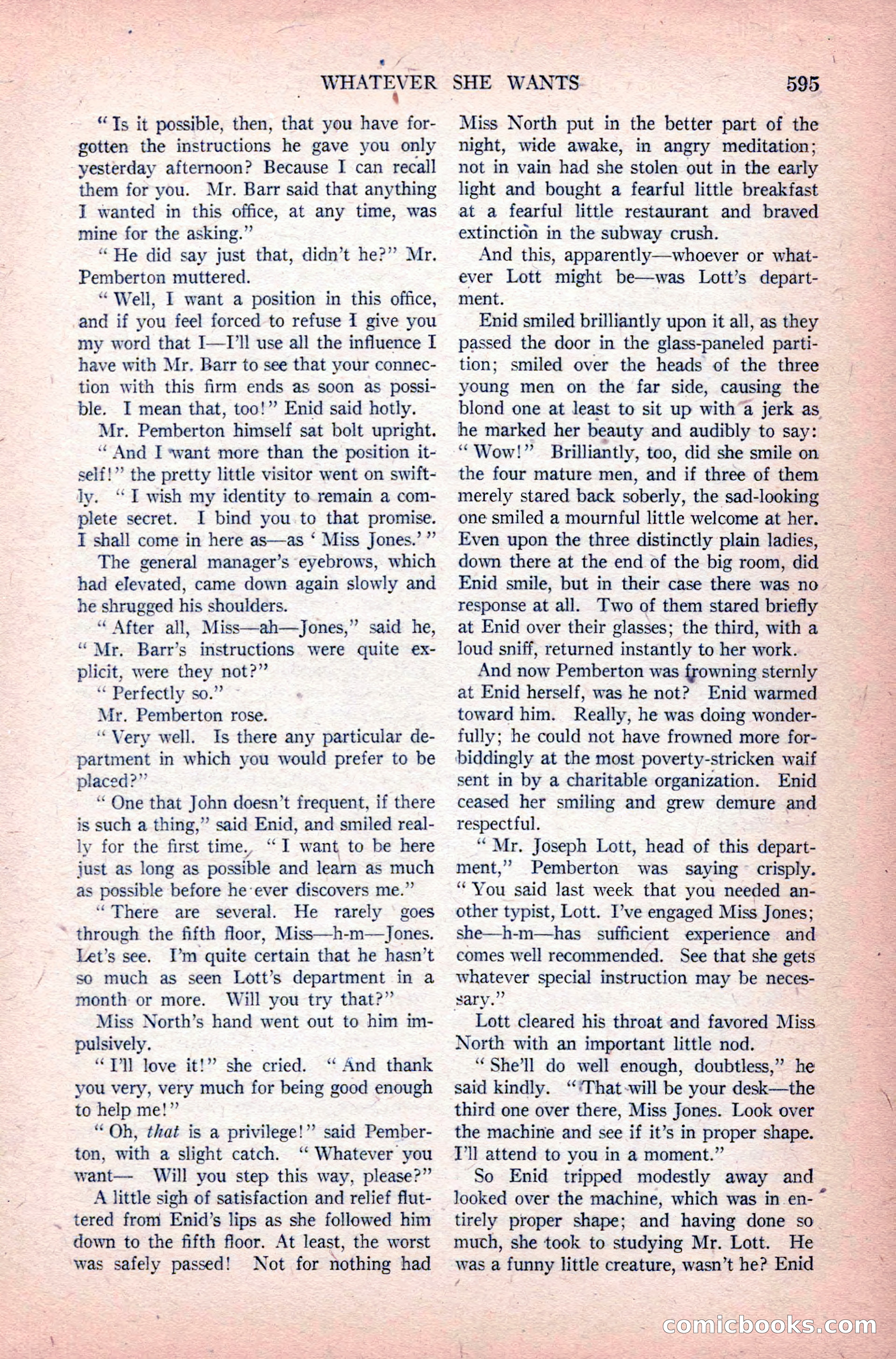 Argosy All-Story Weekly, June 11, 1921 — page 29 of 156